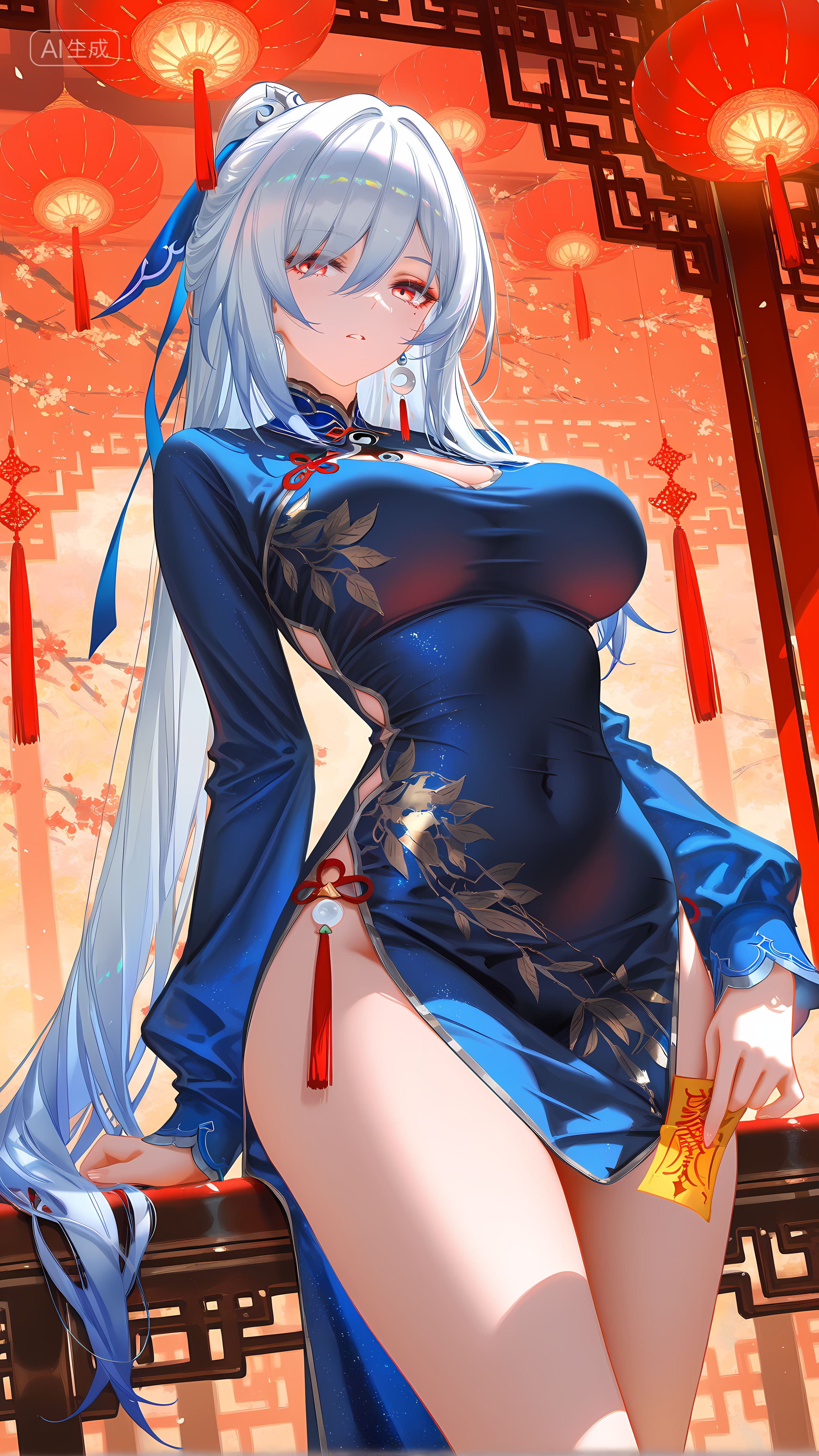 二次元手游 崩坏星穹铁道 角色镜流 旗袍