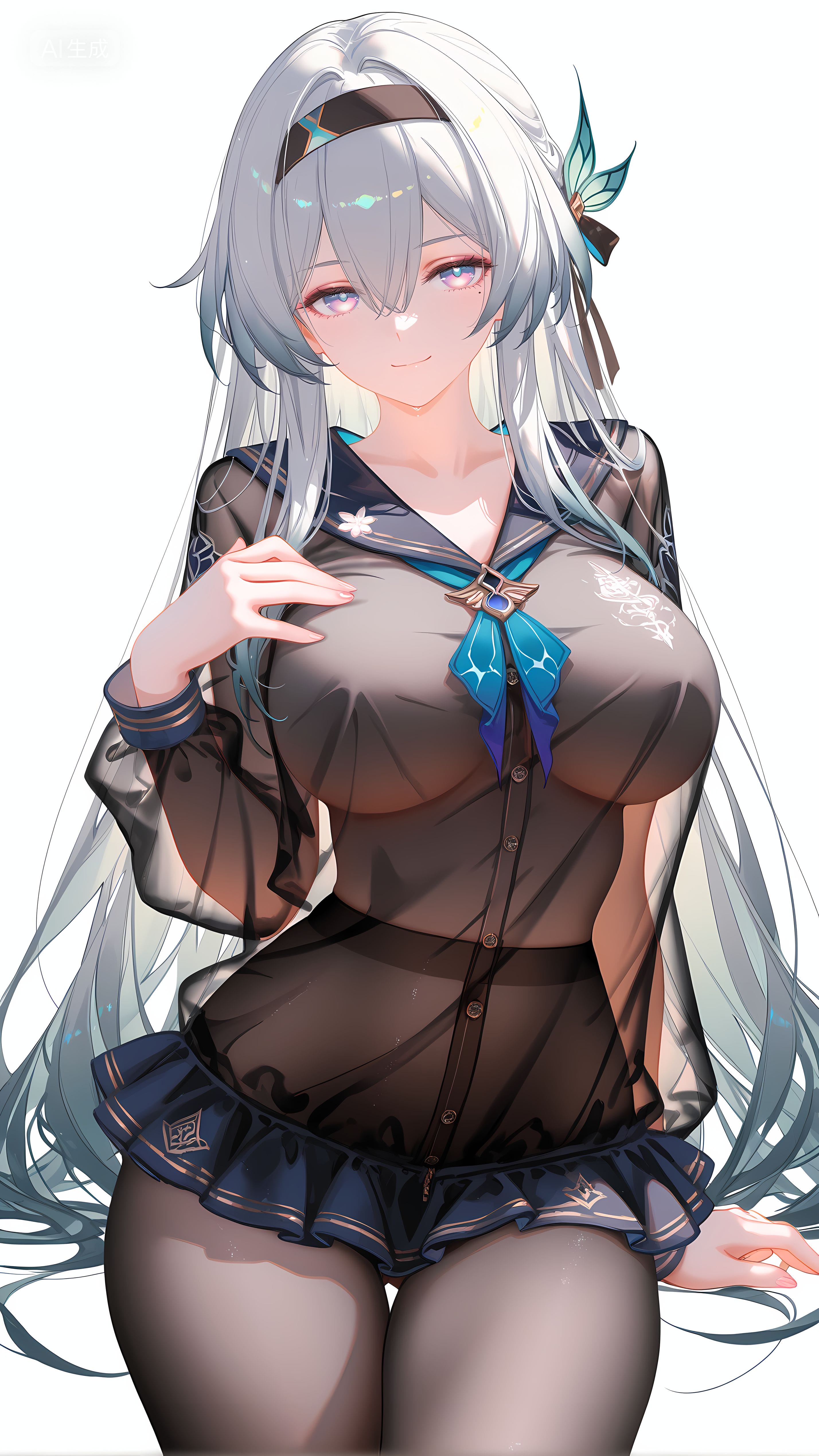 百变流萤 崩坏星穹铁道游戏女性角色 丝袜黑丝 裤袜-皮皮兔动漫