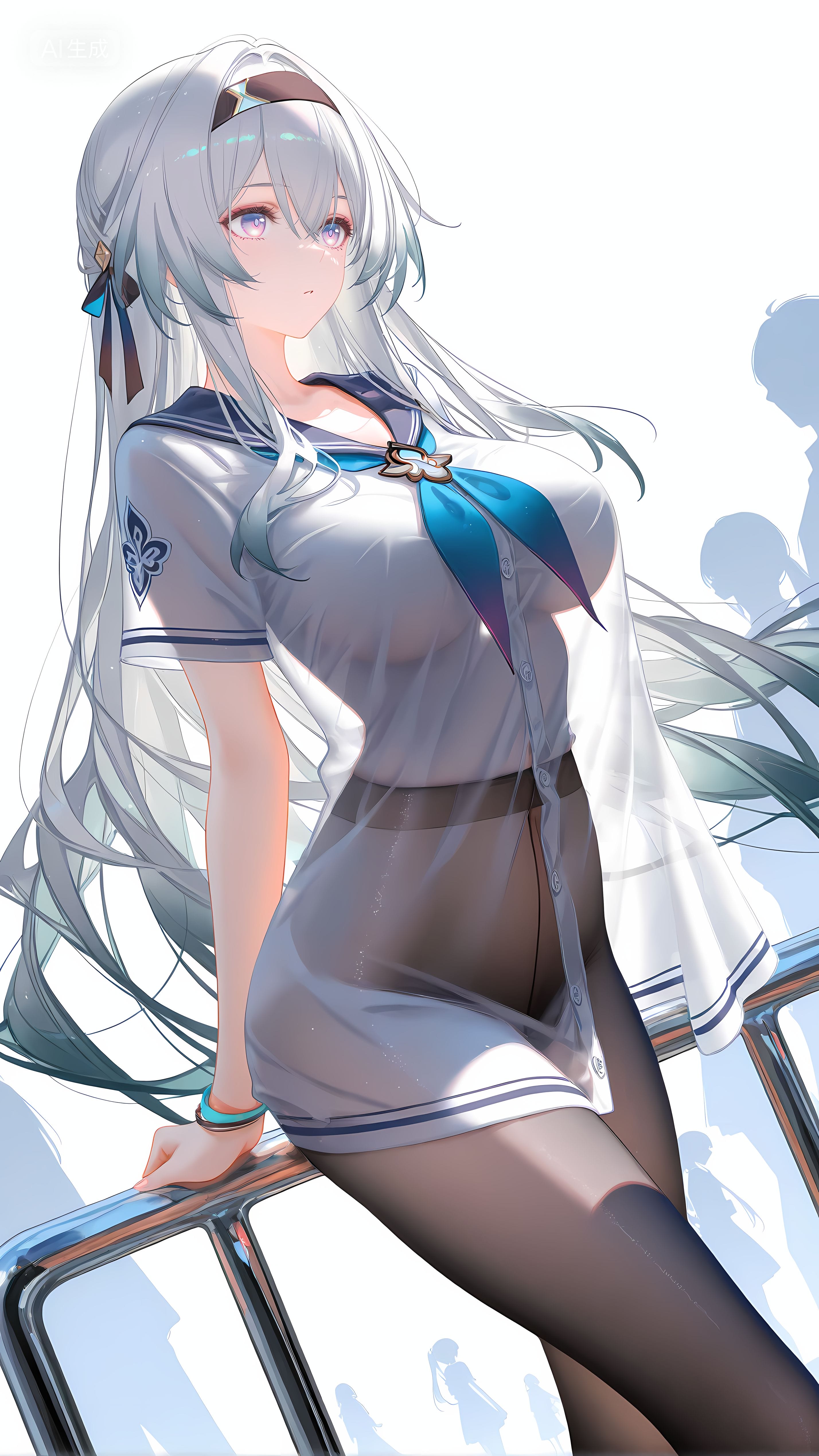 百变流萤 崩坏星穹铁道游戏女性角色 丝袜黑丝 裤袜