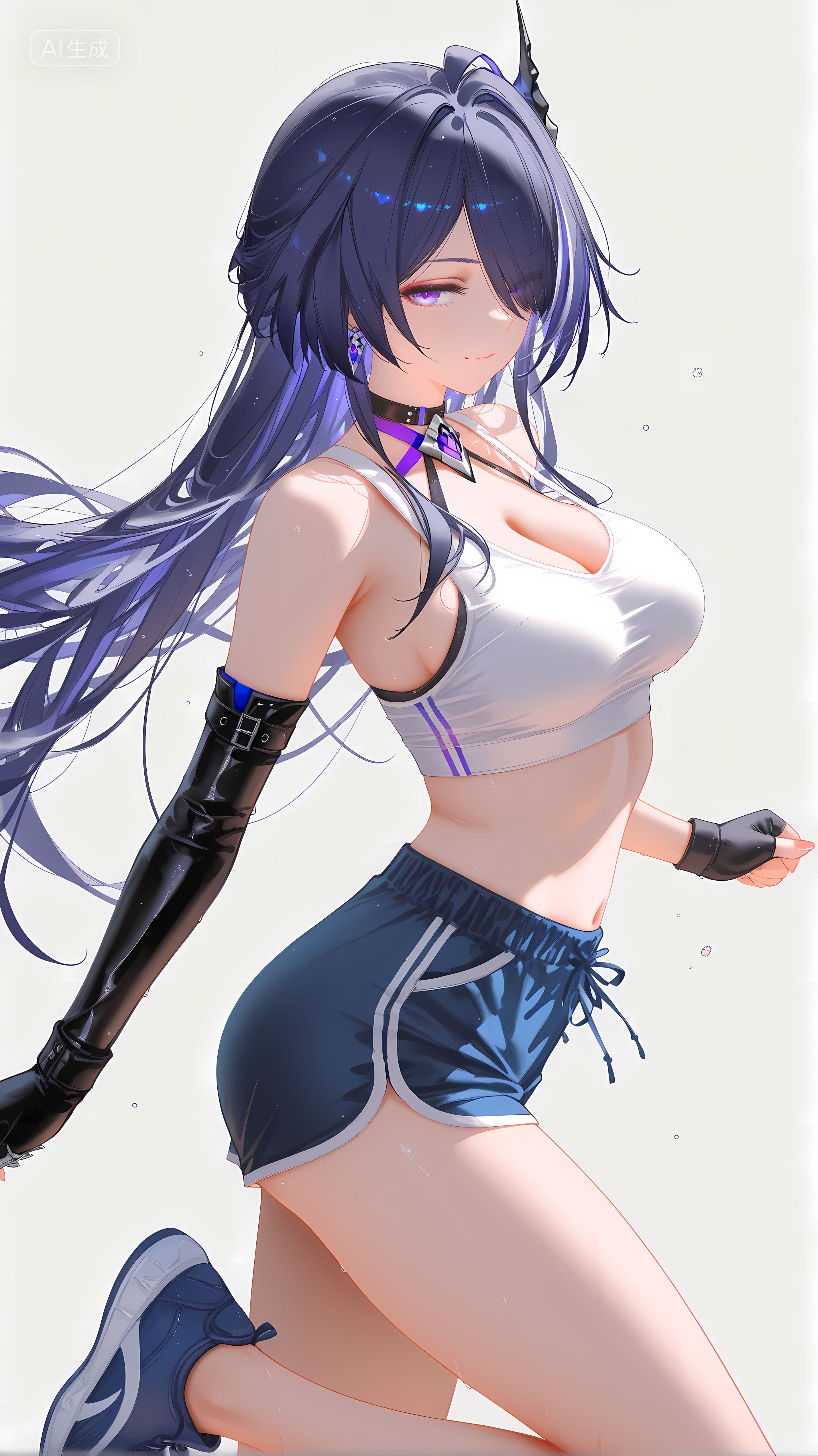 崩坏星穹铁道 黄泉 二次元美女 渔网袜 丝袜黑丝 皮衣