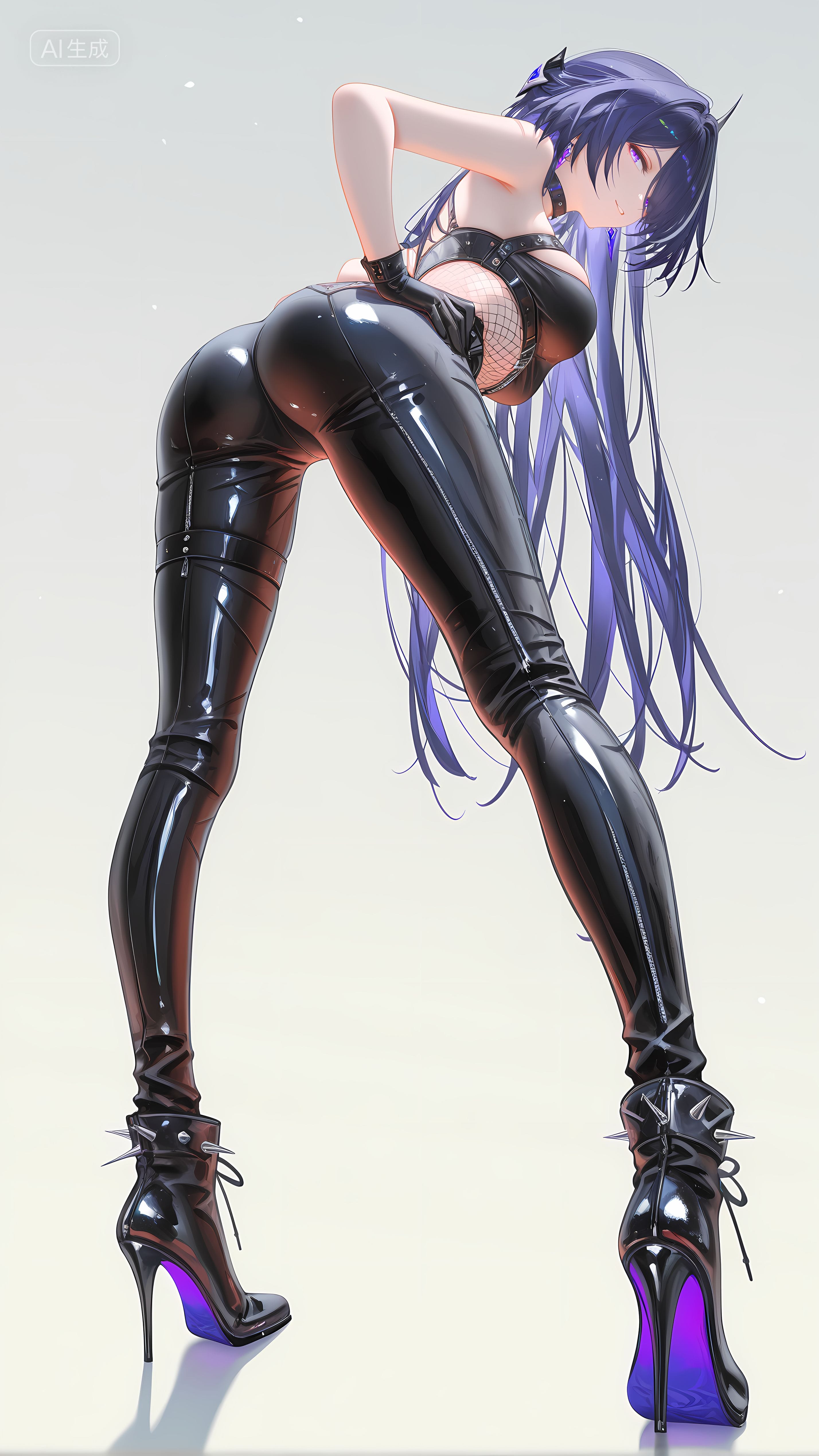 崩坏星穹铁道 黄泉 二次元美女 渔网袜 丝袜黑丝 皮衣