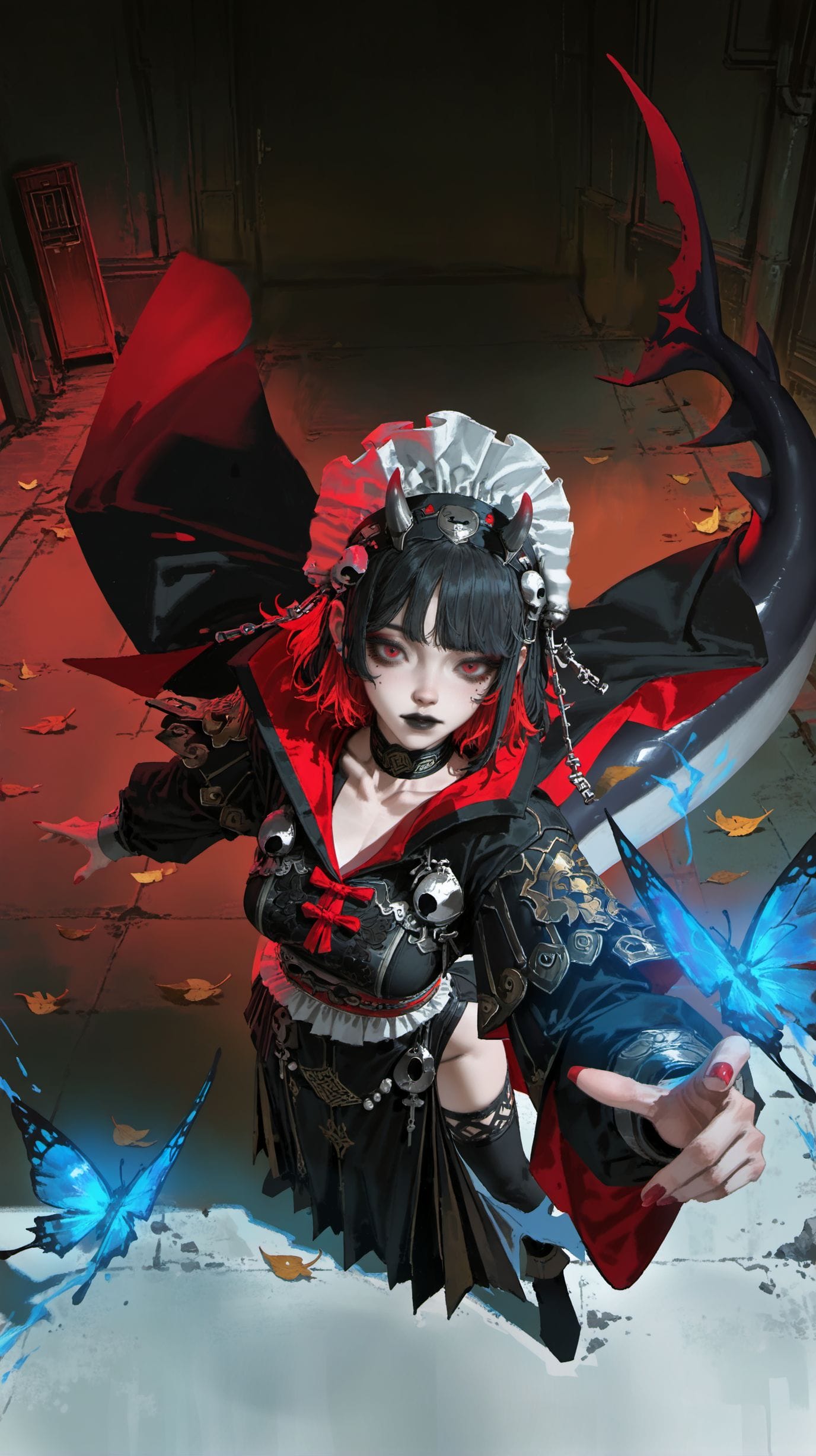 绝区零诡异风格 二次元游戏角色出镜人物扳机，简，艾莲，可琳 剧本杀