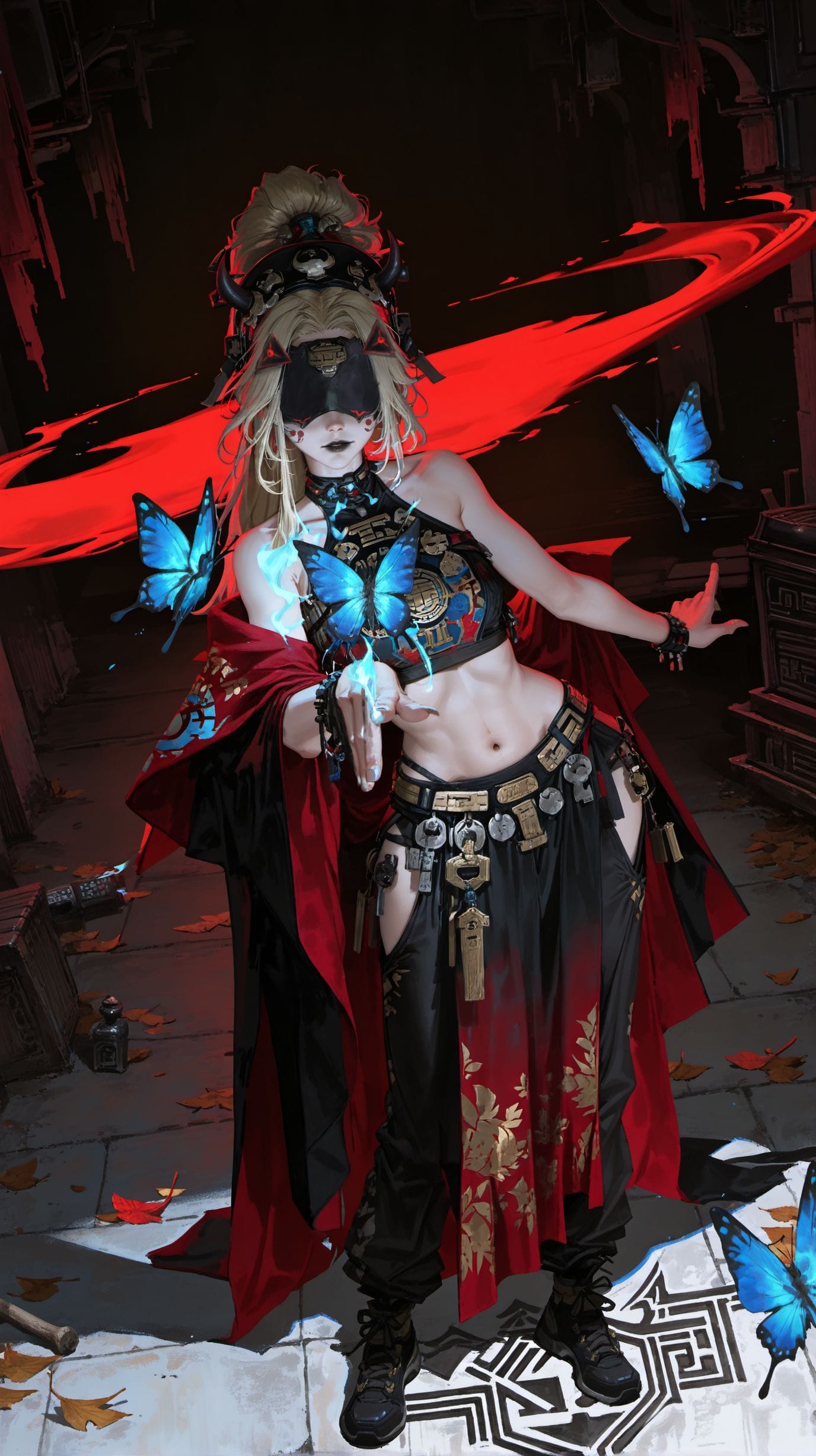 绝区零诡异风格 二次元游戏角色出镜人物扳机，简，艾莲，可琳 剧本杀