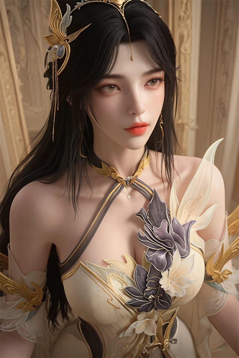 [AI艺术第2657期] [完美世界] [王曦 · 系列五] 涩涩 [73P]