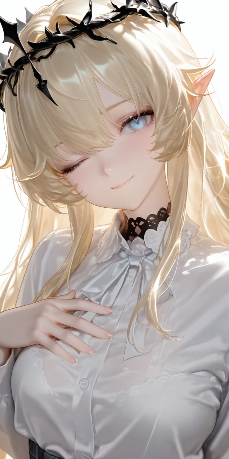 鸣潮卡提希娅 二次元ai绘画 俏皮可爱-皮皮兔动漫