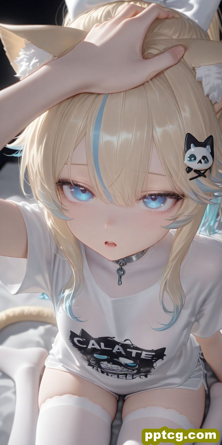 软软的也很可爱 二次元少女猫娘萝莉 壁纸摸摸头