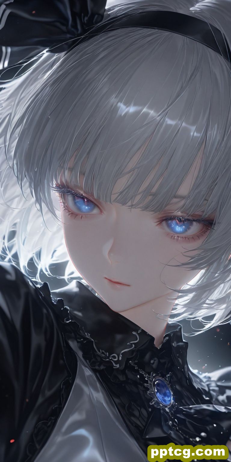 持刀二次元少女壁纸 ai绘画-皮皮兔动漫