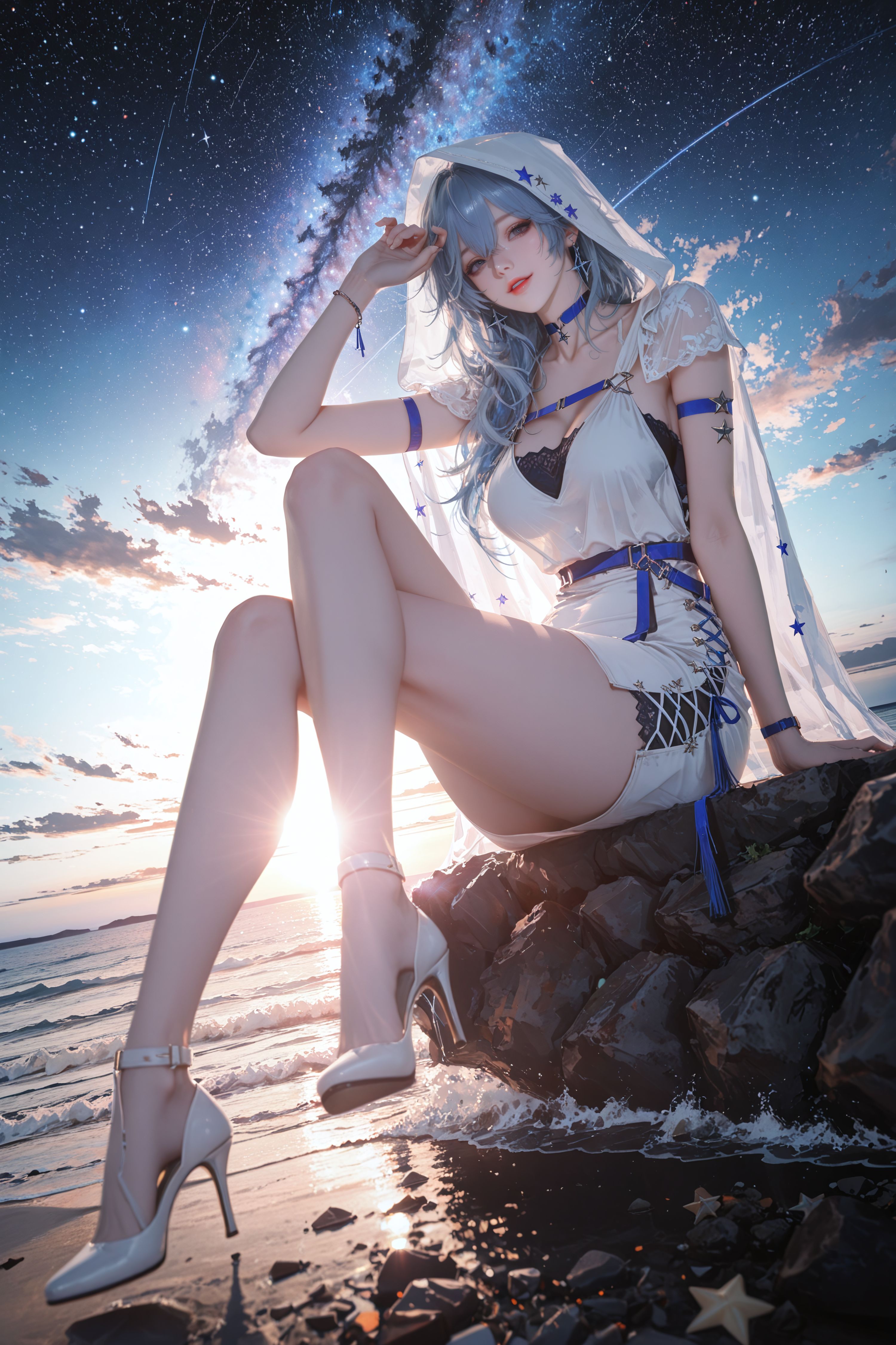 鸣潮手游 二次元 守岸人 游戏人物 海边