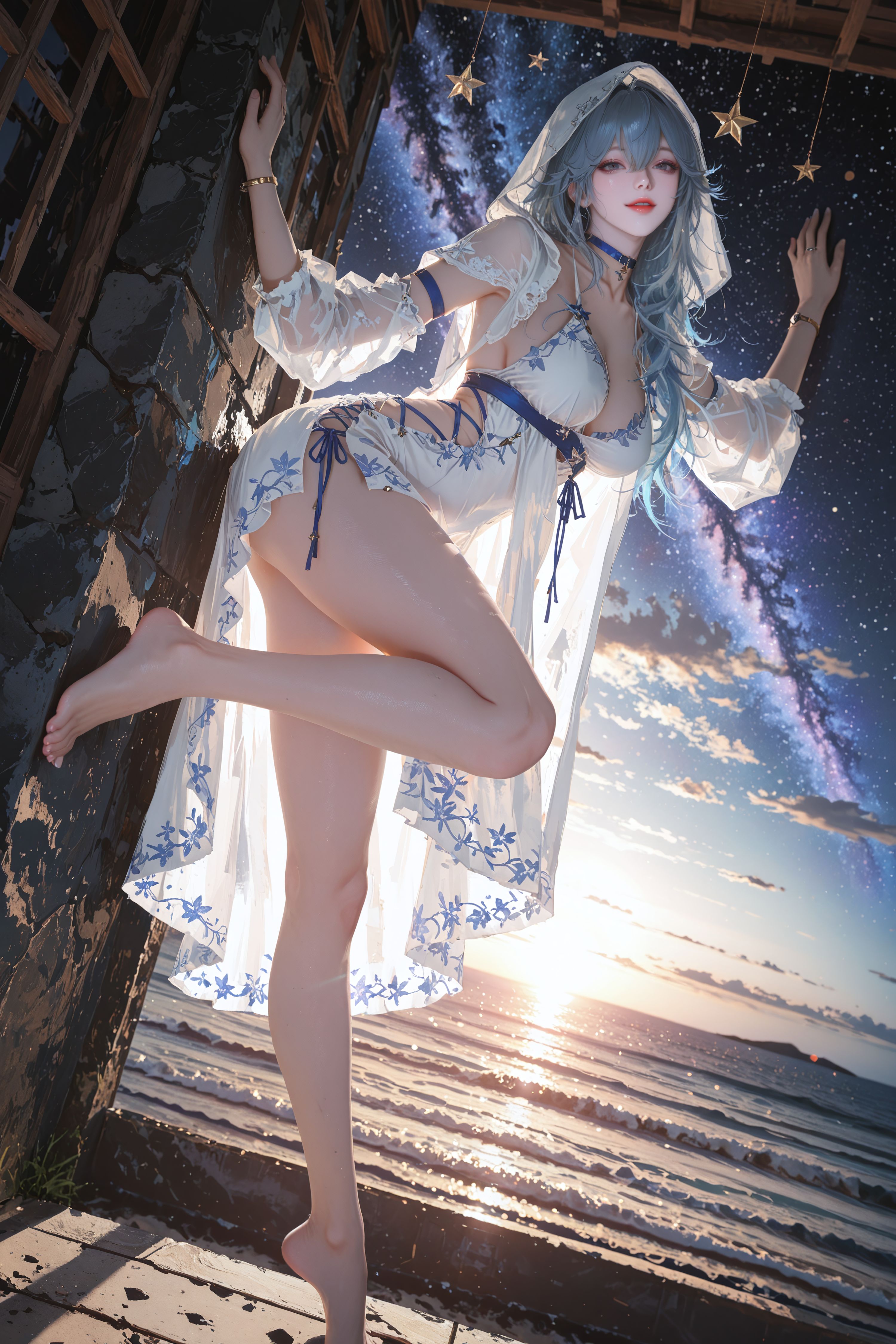 鸣潮手游 二次元 守岸人 游戏人物 海边