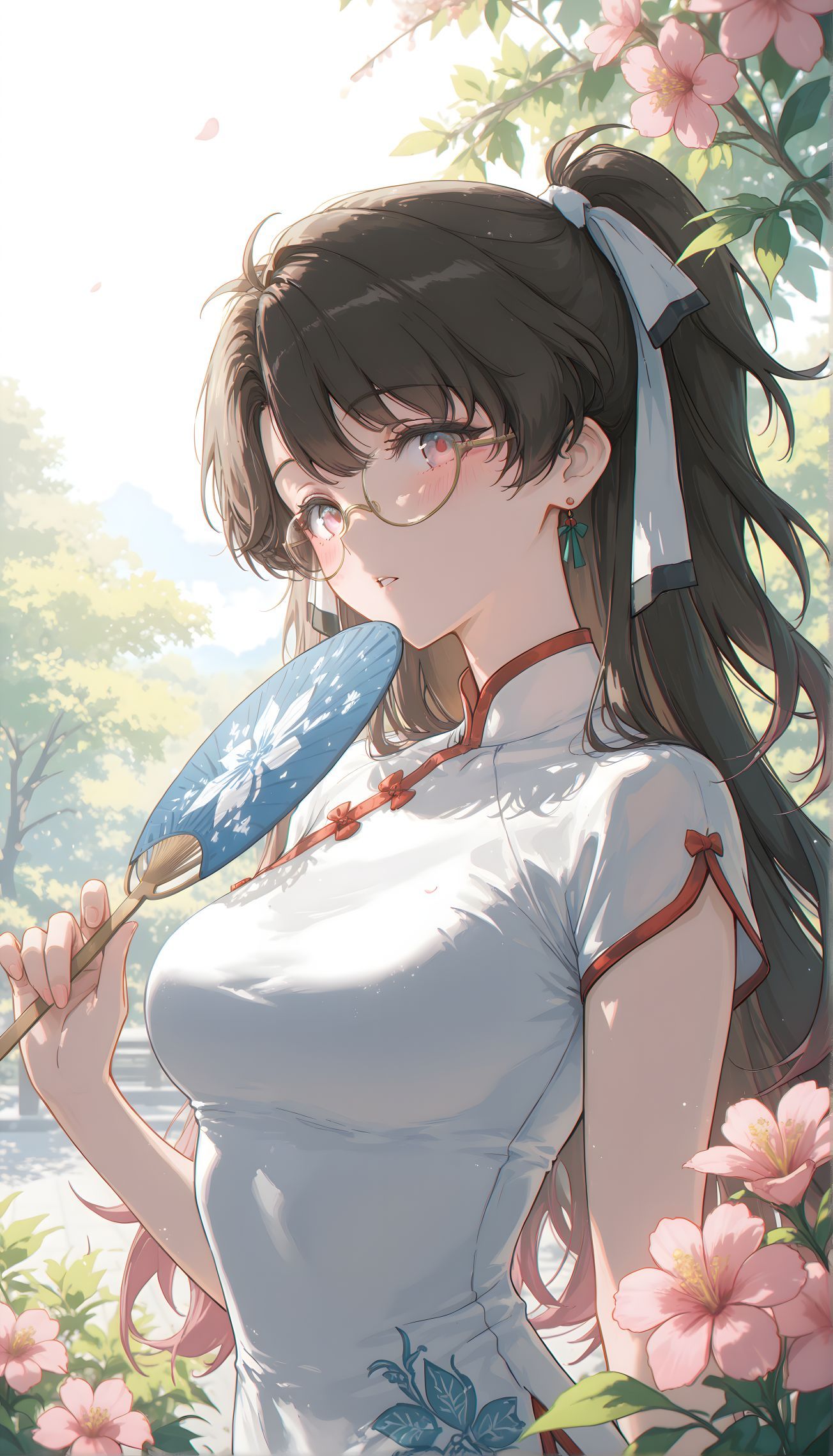 团扇 鸣潮 坎特蕾拉卡提希娅 长离 高清手机游戏壁纸-皮皮兔动漫