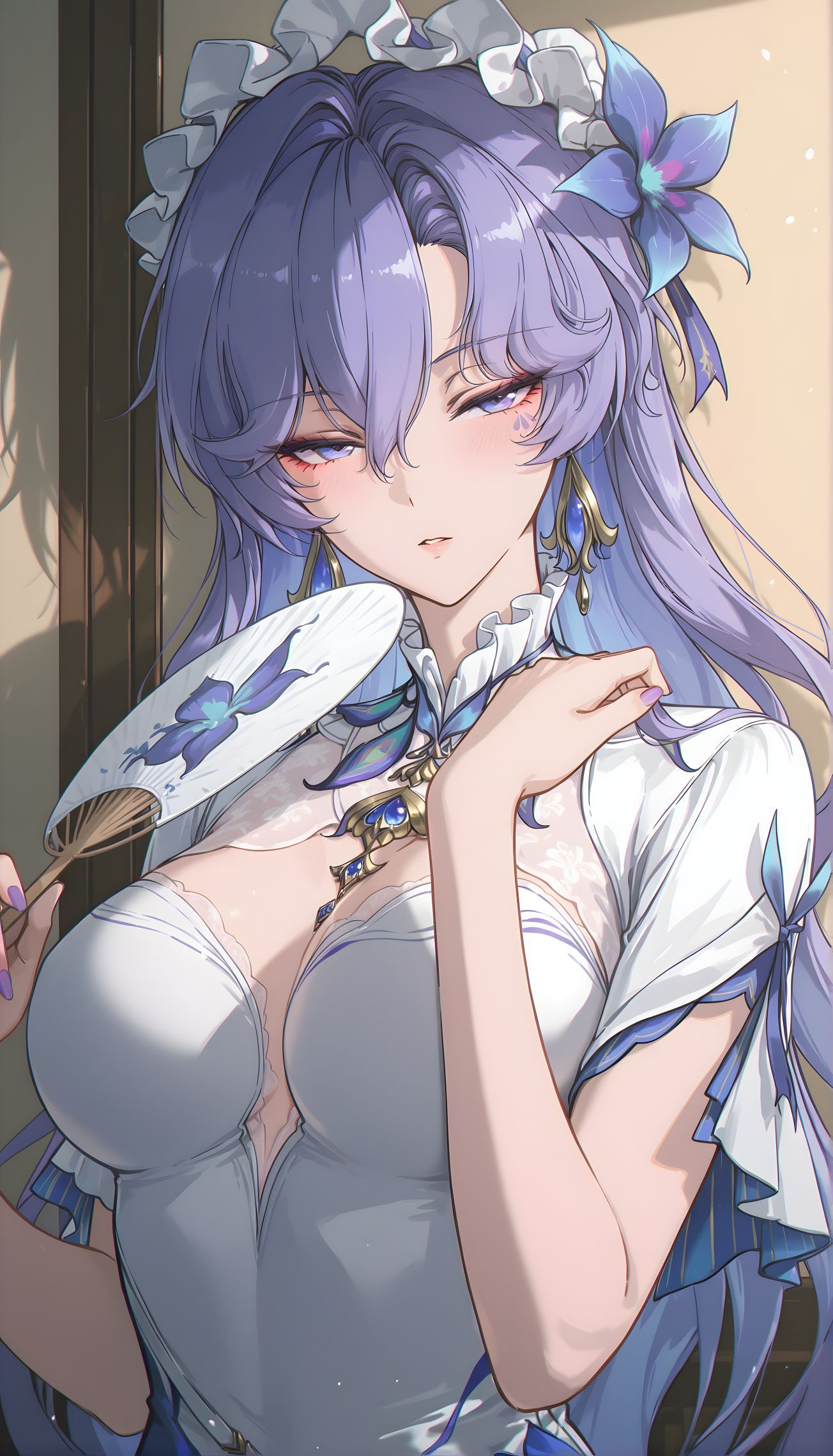 团扇 鸣潮 坎特蕾拉卡提希娅 长离 高清手机游戏壁纸