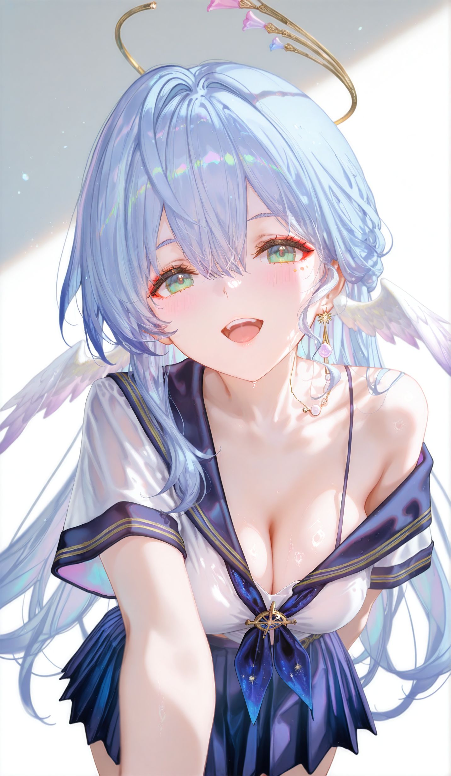 知更鸟水手服 崩坏星穹铁道 ai绘画 二次元少女游戏壁纸-皮皮兔动漫