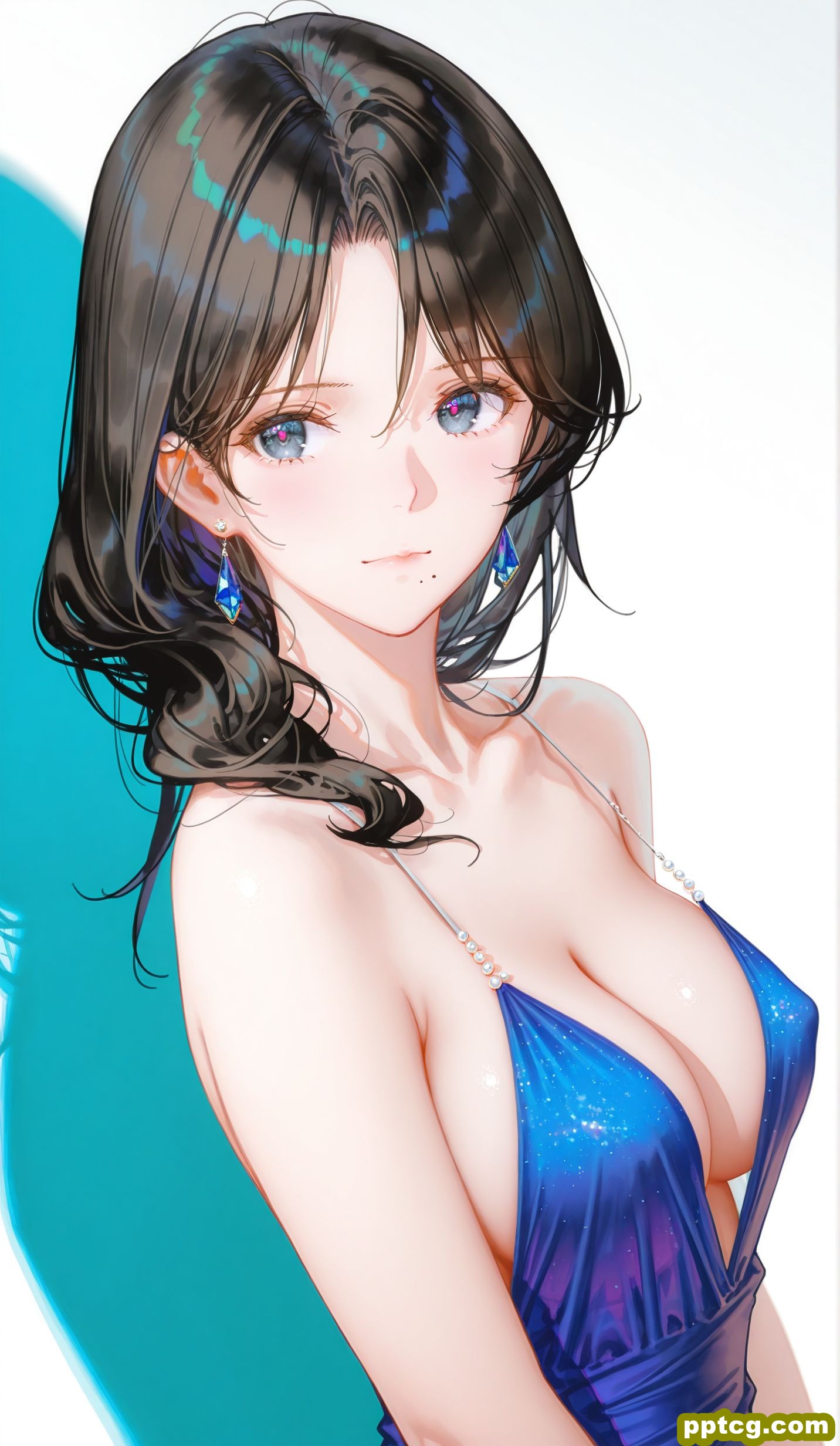 猫眼三姐妹 大姐来生泪女仆装 礼服 经典之作 二次元动漫ai壁纸-皮皮兔动漫