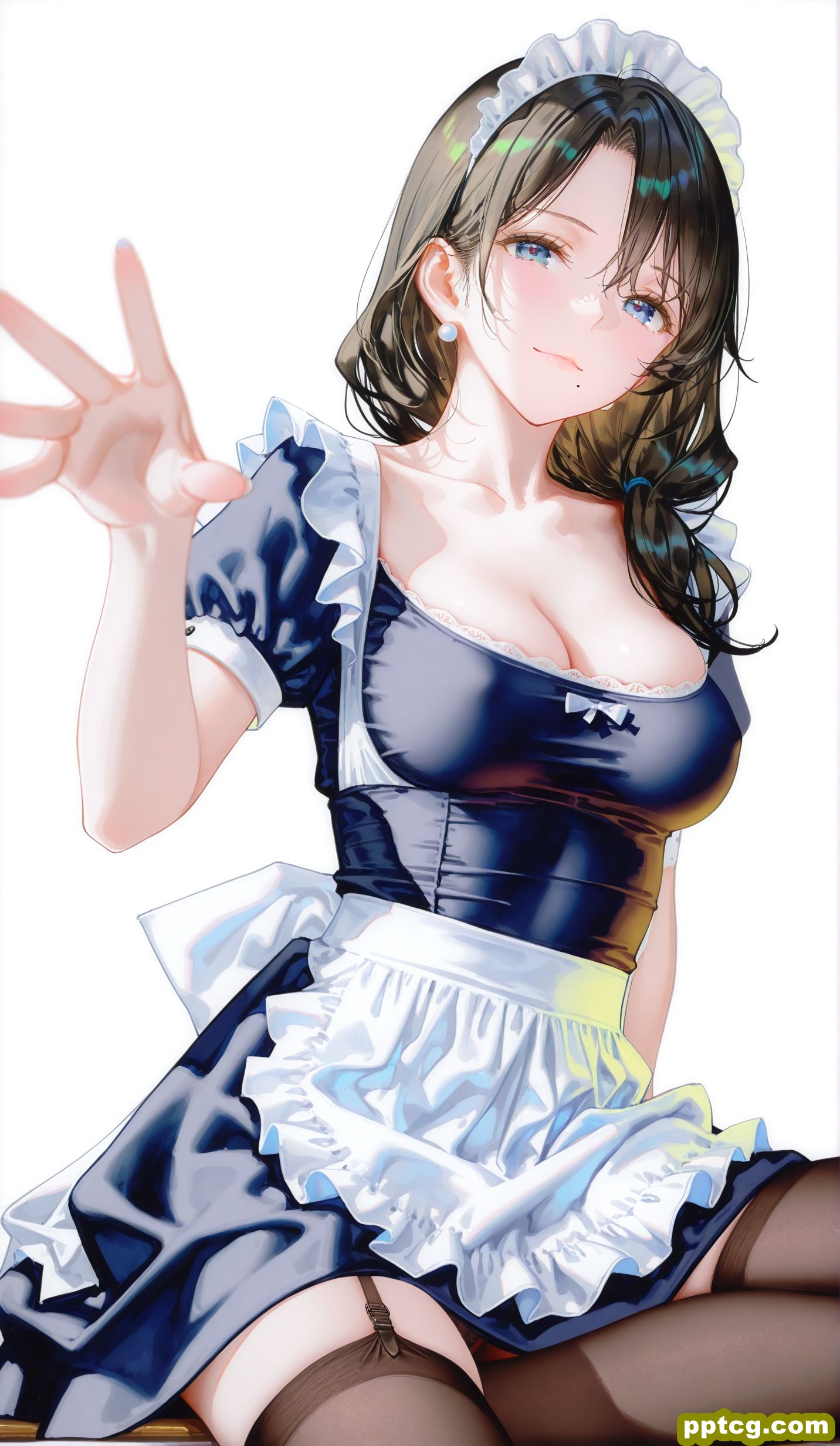 猫眼三姐妹 大姐来生泪女仆装 礼服 经典之作 二次元动漫ai壁纸