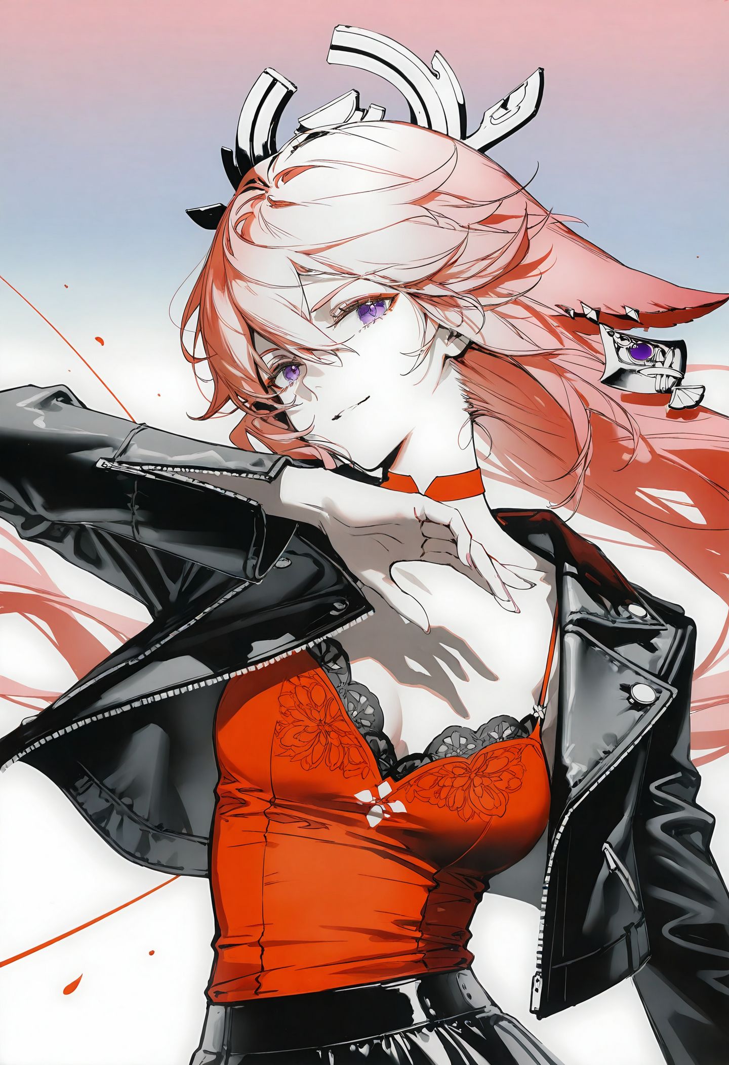 游戏壁纸 原神启动 甘雨 雷电将军