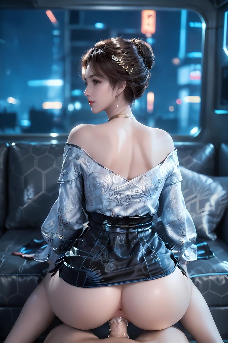 [AI艺术第2740期] [吞噬星空] [徐欣 · 系列三十二] 巨乳涩涩 [71P]