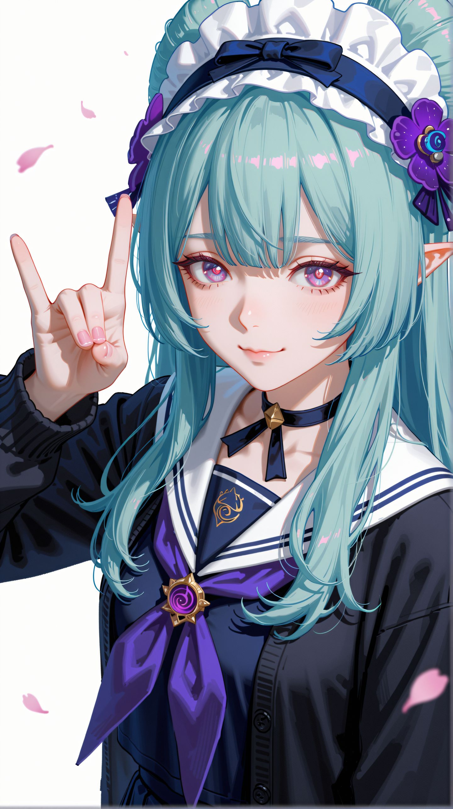 🐾Share 原神壁纸 梦见月瑞希 wallpaper 丝袜黑丝百褶裙