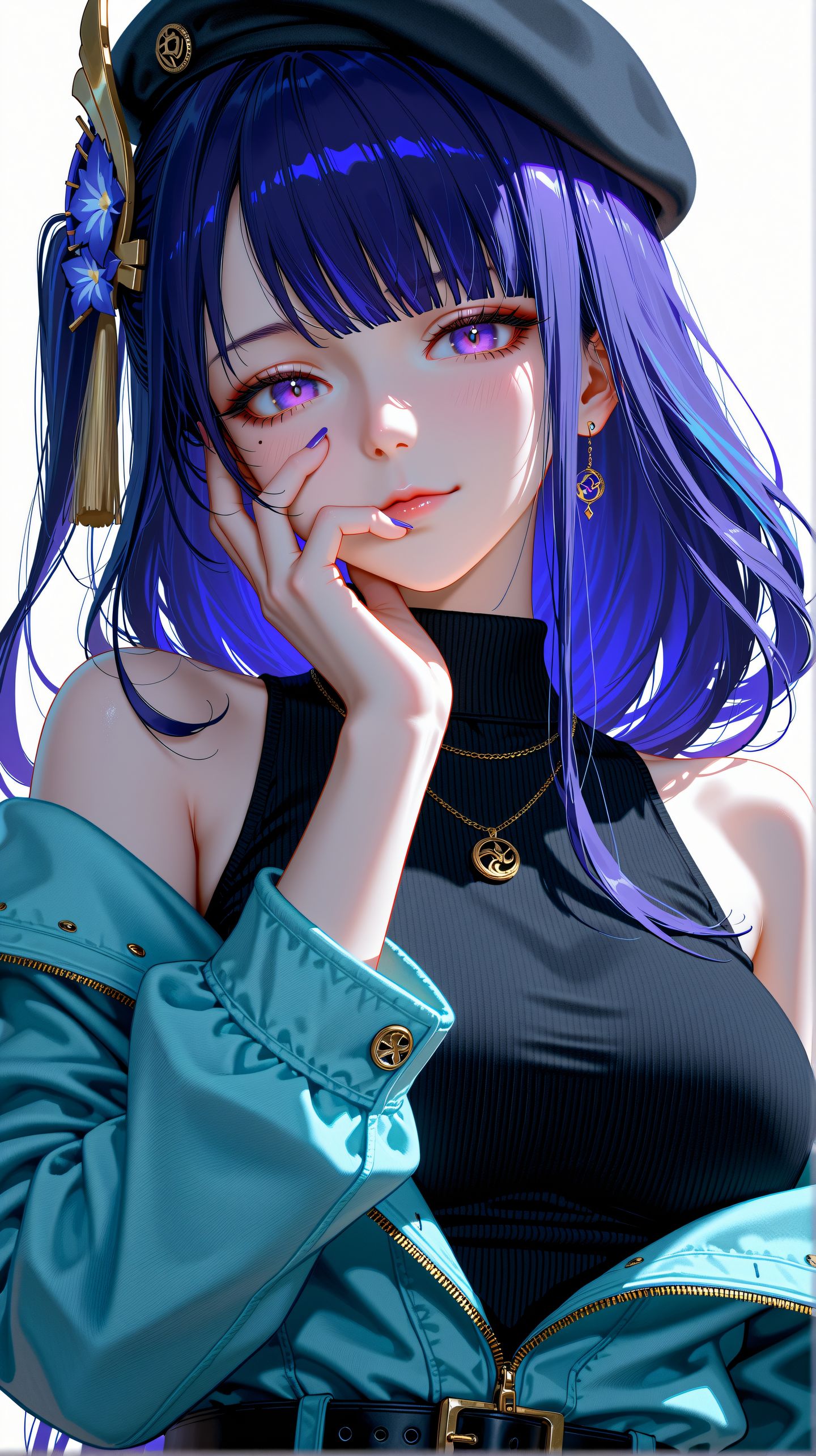 🐾Share原神壁纸 雷电将军 二次元游戏 wallpaper-皮皮兔动漫