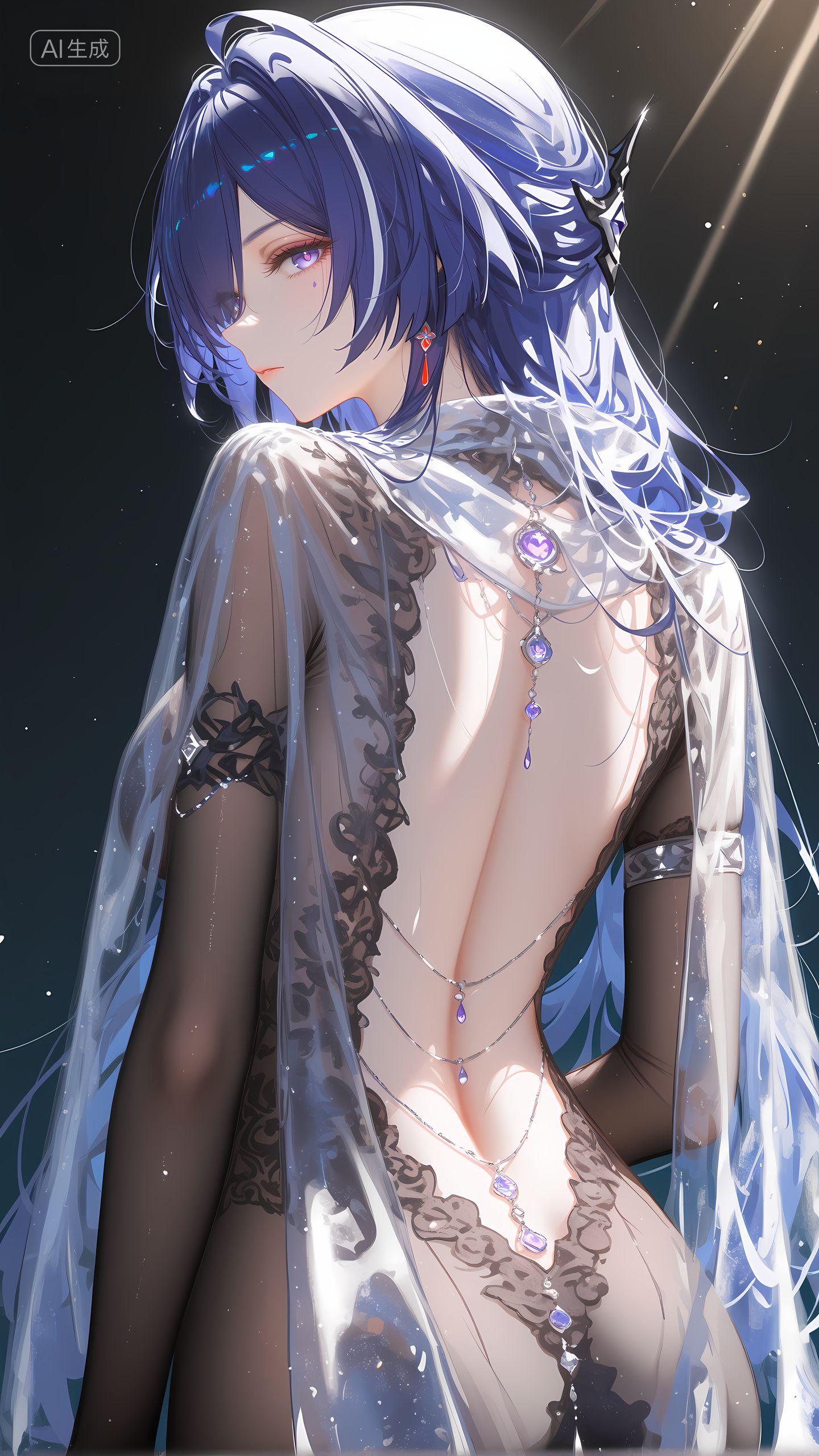 美背 崩坏星穹铁道 黄泉 二次元游戏壁纸-皮皮兔动漫