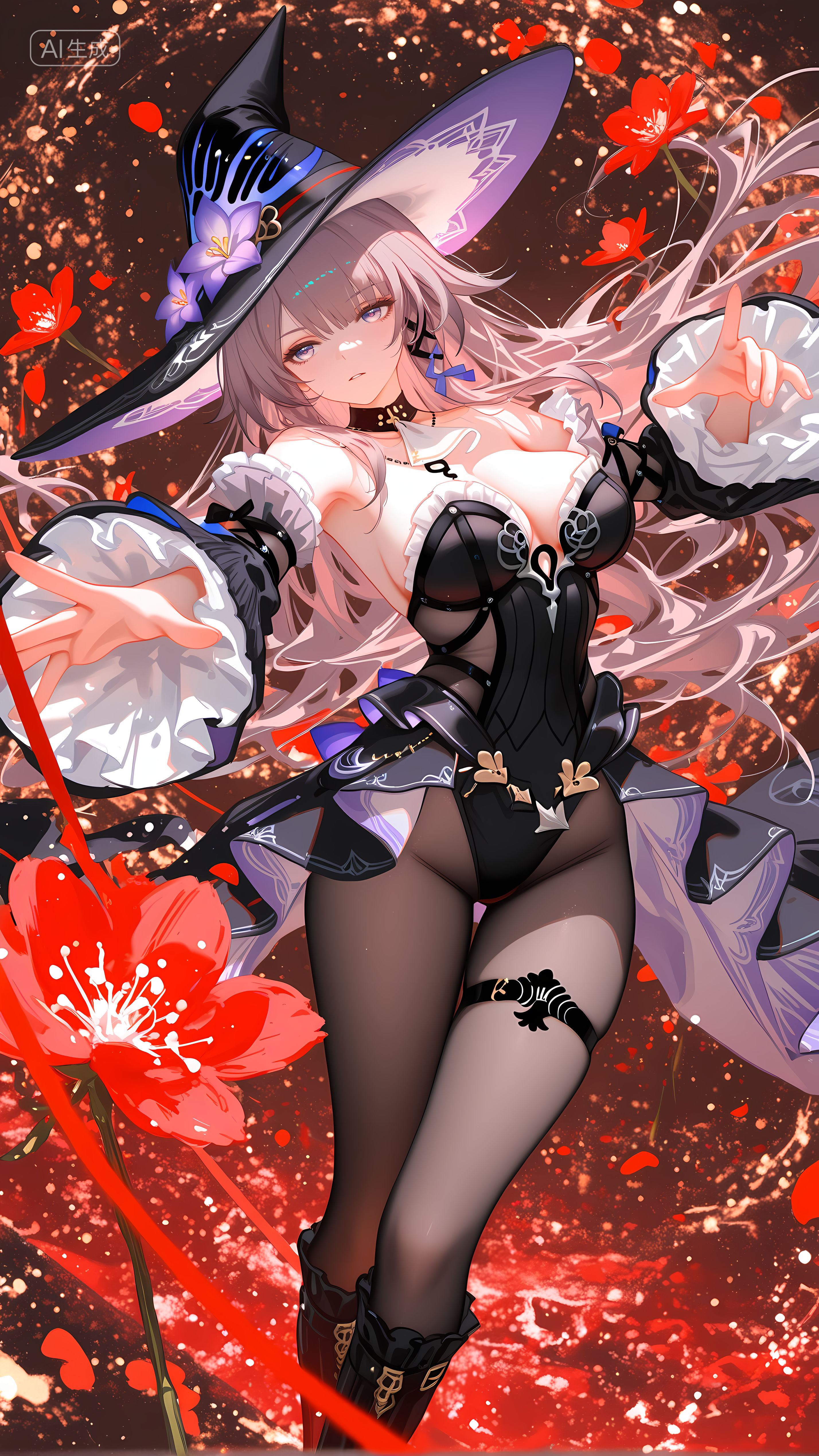 崩坏星穹铁道 大黑塔 裤袜黑丝 二次元游戏美女