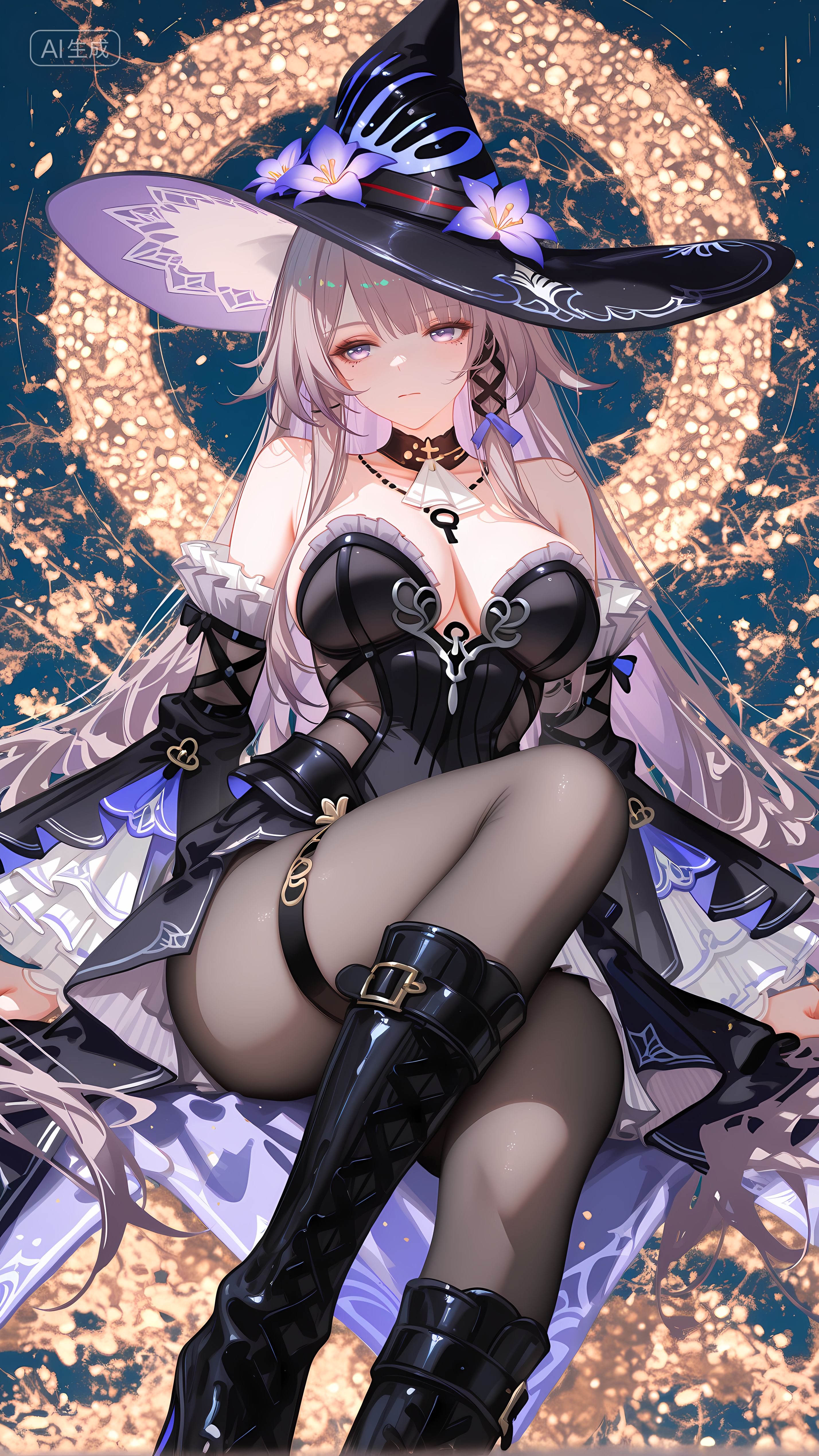 崩坏星穹铁道 大黑塔 裤袜黑丝 二次元游戏美女