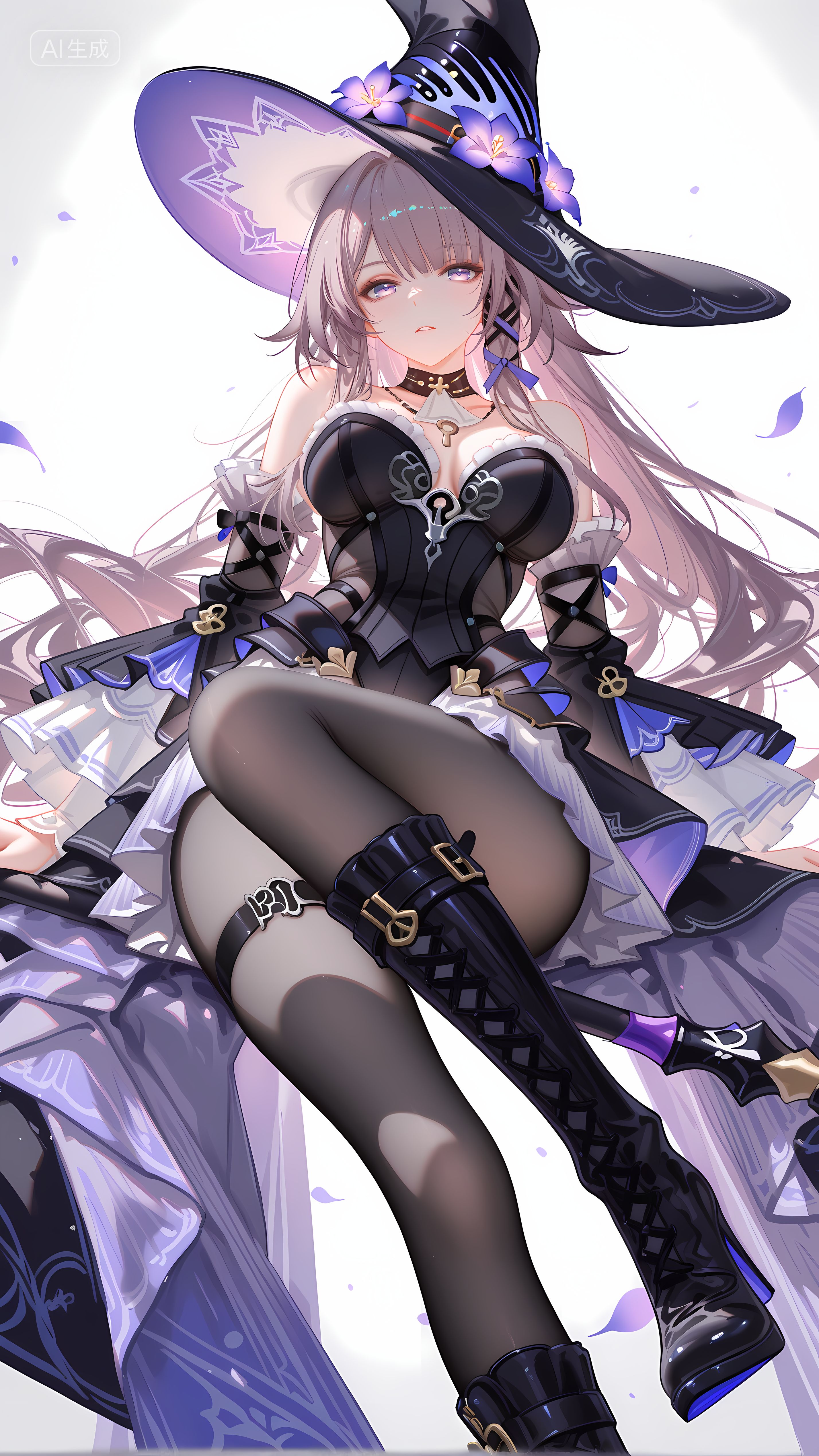 崩坏星穹铁道 大黑塔 裤袜黑丝 二次元游戏美女