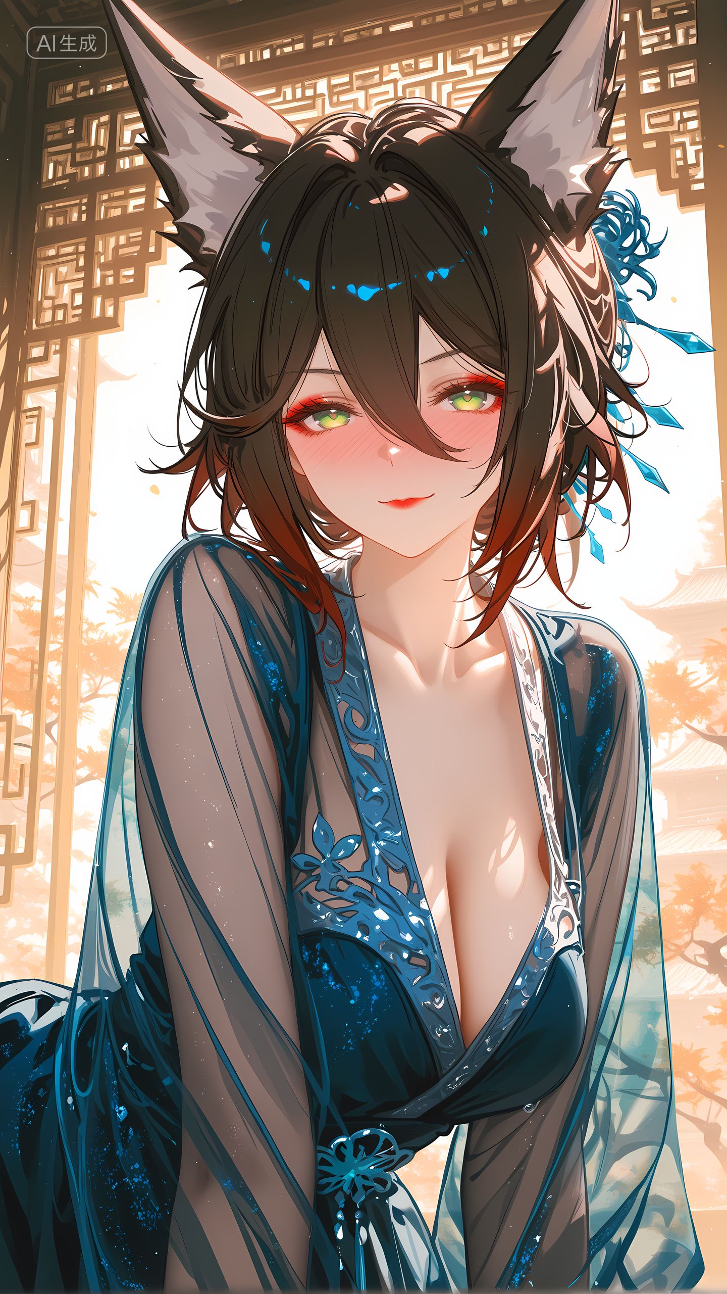 有点烧烧的停云 崩坏星穹铁道 旗袍礼服 大长腿