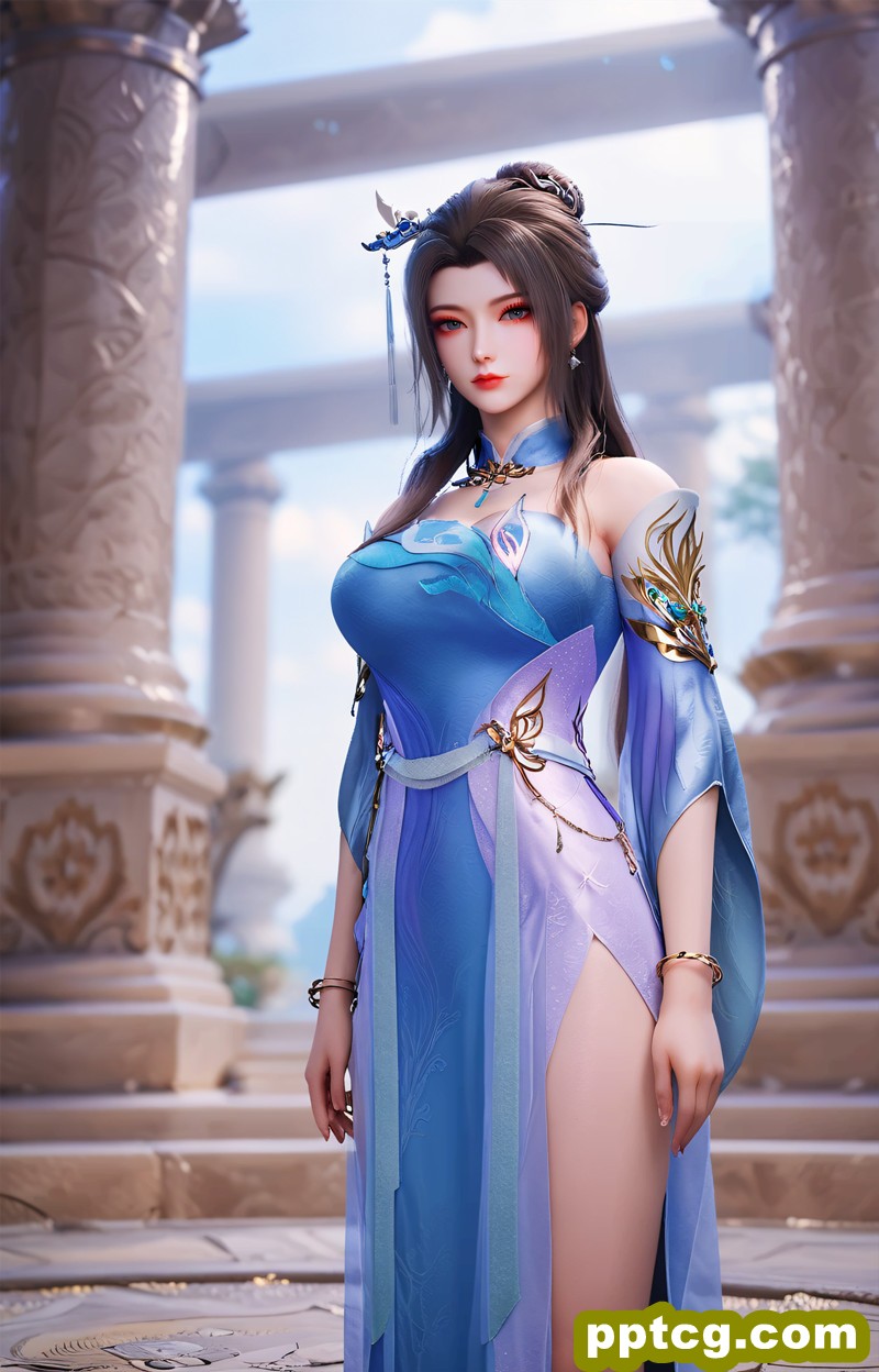 [AI艺术第2989期] [逆天至尊] [南宫玉沁 · 系列一] 涩涩 [47P]-皮皮兔动漫