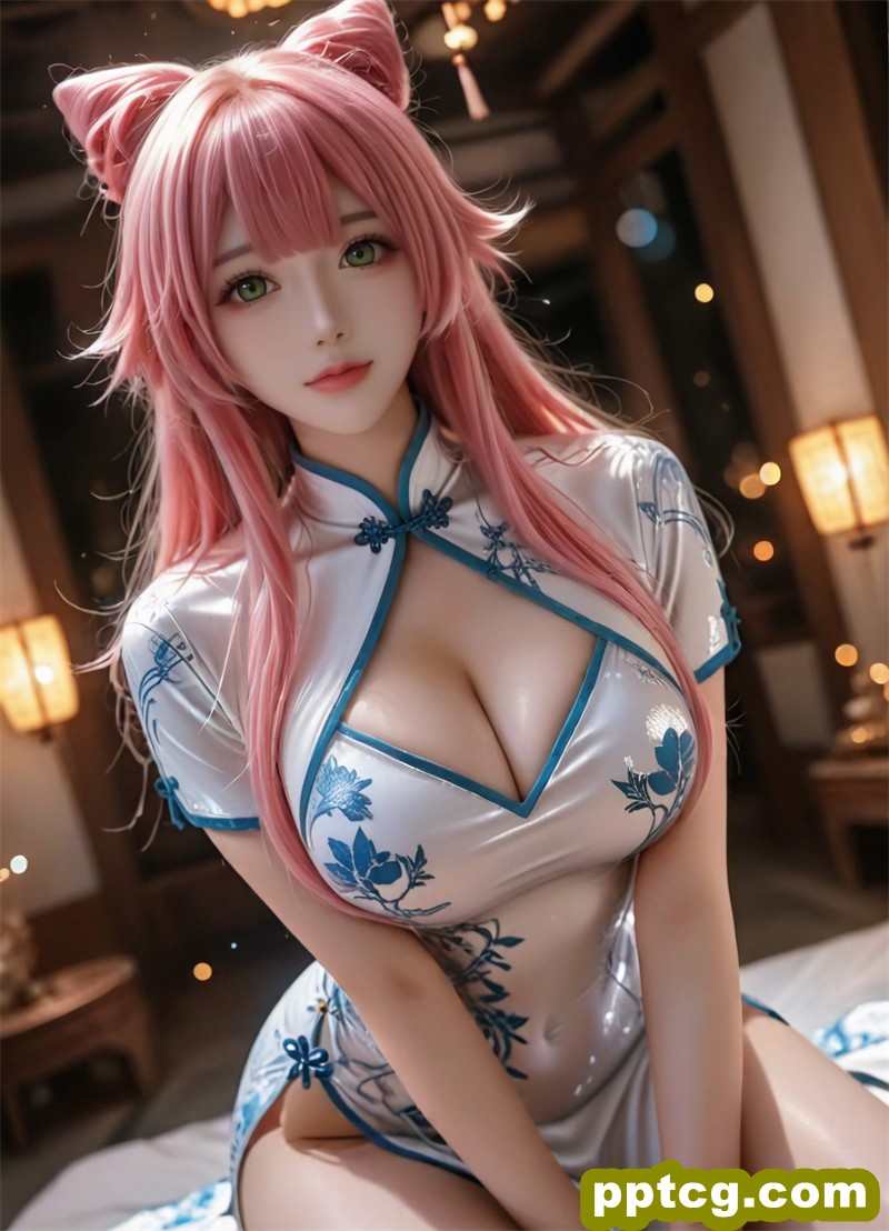 [AI艺术第3113期] [方琼 · 系列一] 巨乳旗袍涩涩 [123P]-皮皮兔动漫