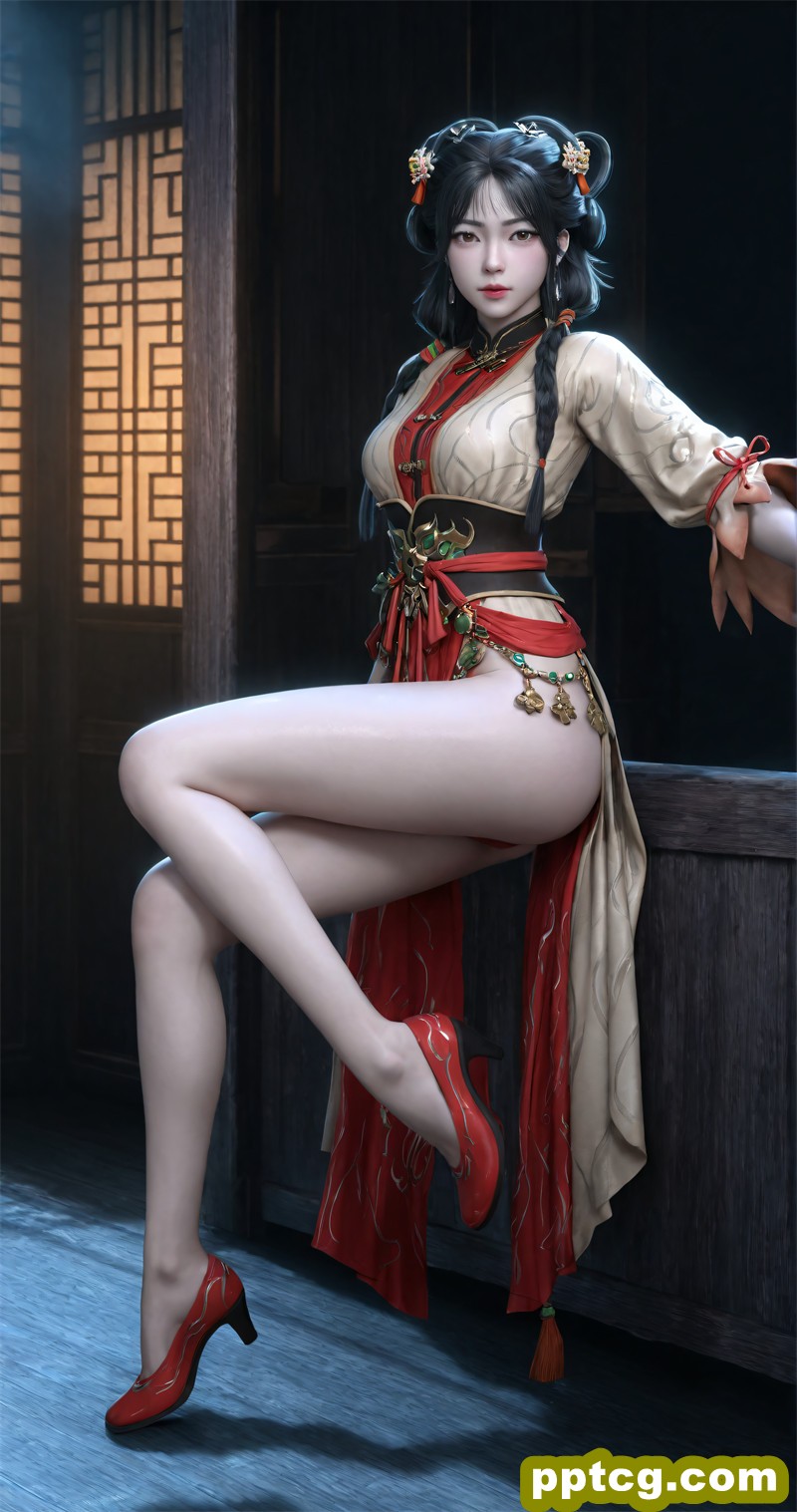 [AI艺术第3115期] [玄界之门] [金玉环 · 系列二] 涩涩 [133P]-皮皮兔动漫