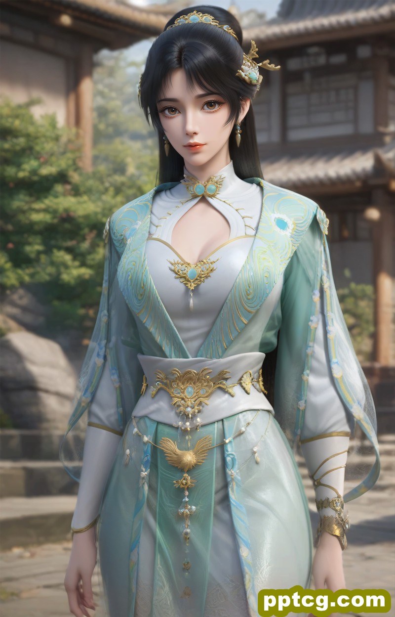 [AI艺术第3160期] [九阳武神] [苏青洛 · 系列一] 涩涩 [52P]-皮皮兔动漫