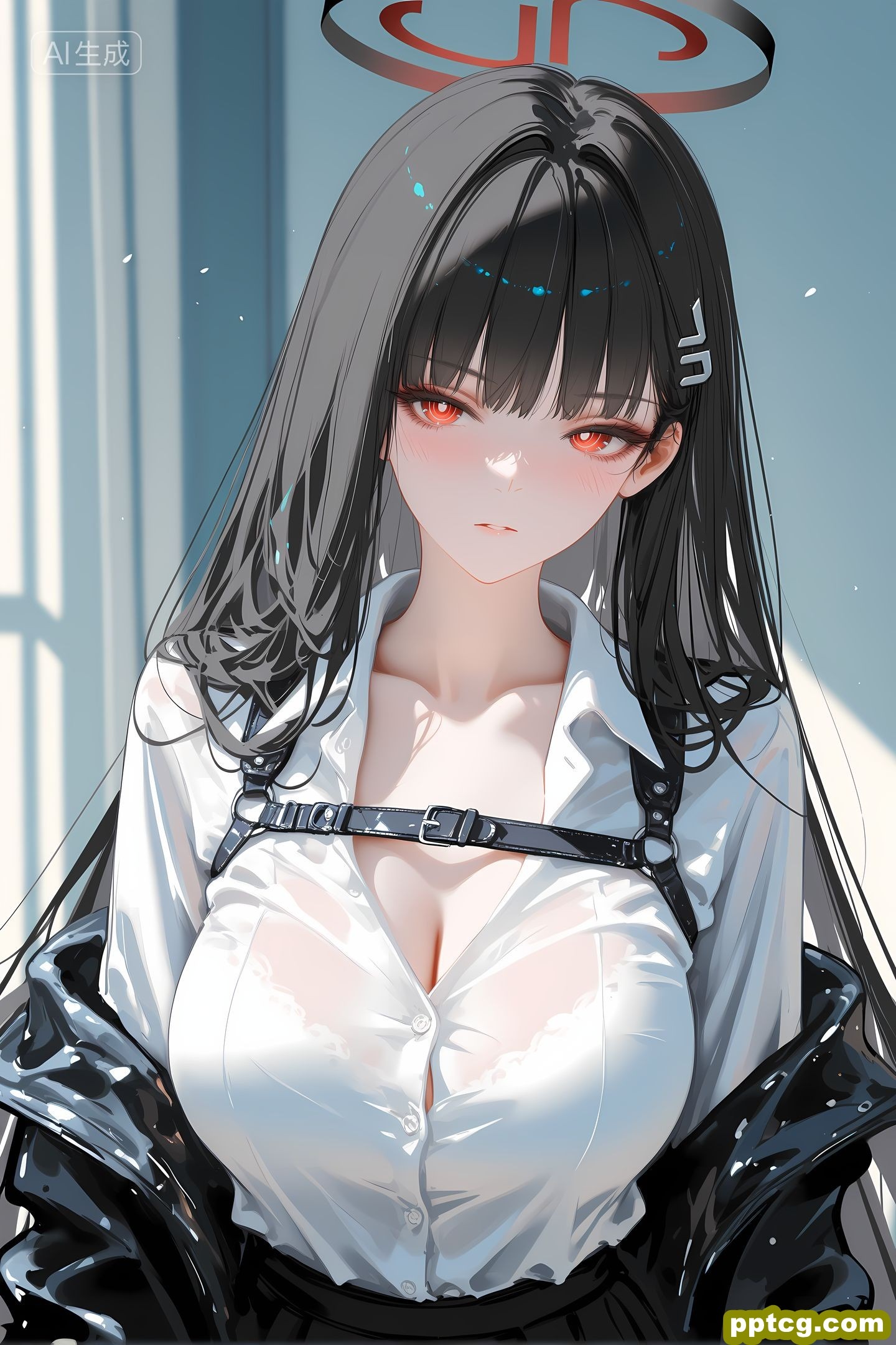 二次元游戏少女角色 性感厨娘 黑丝裤袜肉肉腿