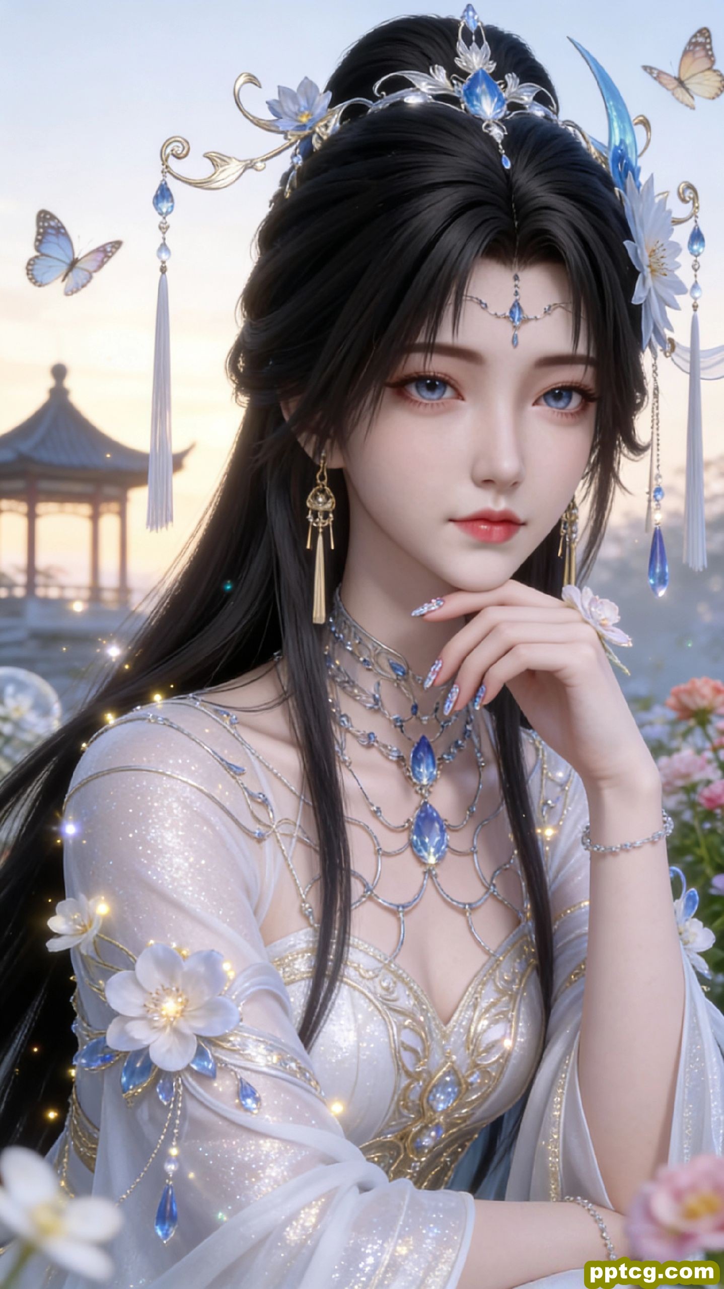 国漫女神壁纸 动漫美女图片 超高清手机美图-皮皮兔动漫