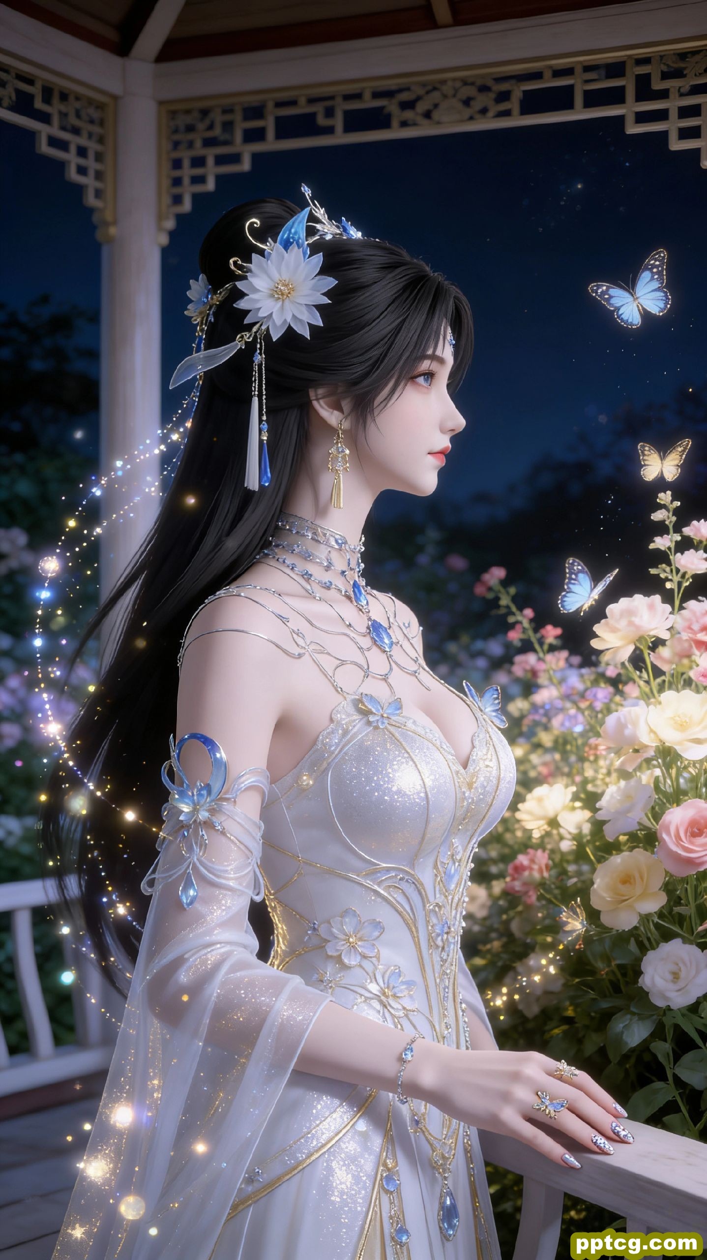 国漫女神壁纸 动漫美女图片 超高清手机美图