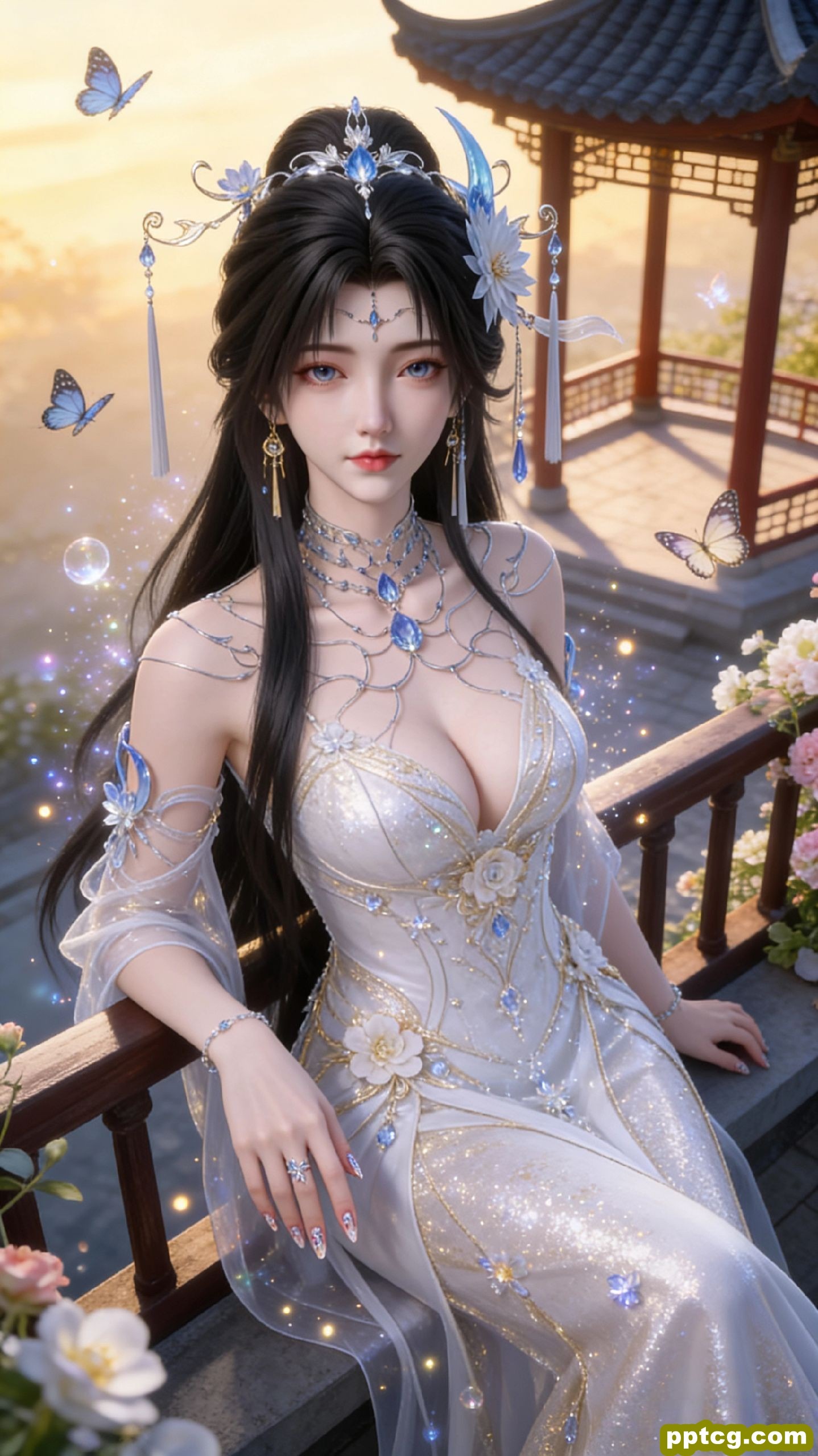 国漫女神壁纸 动漫美女图片 超高清手机美图