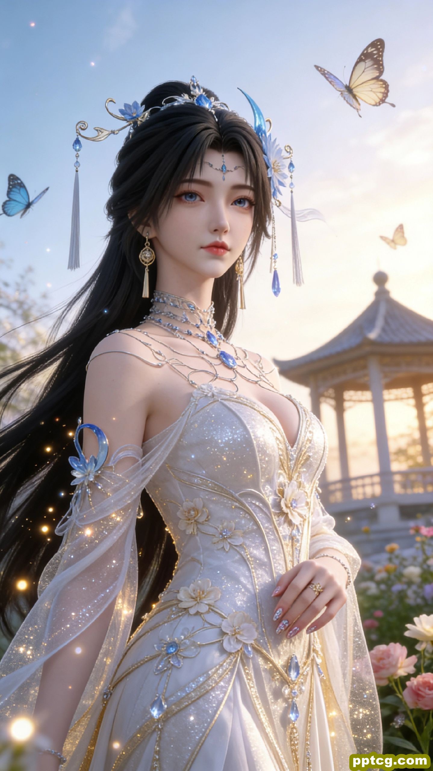 国漫女神壁纸 动漫美女图片 超高清手机美图