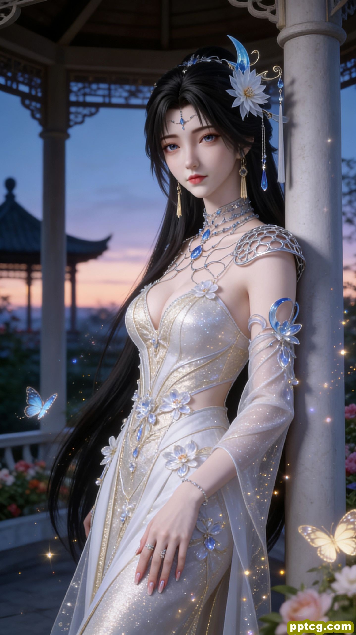 国漫女神壁纸 动漫美女图片 超高清手机美图