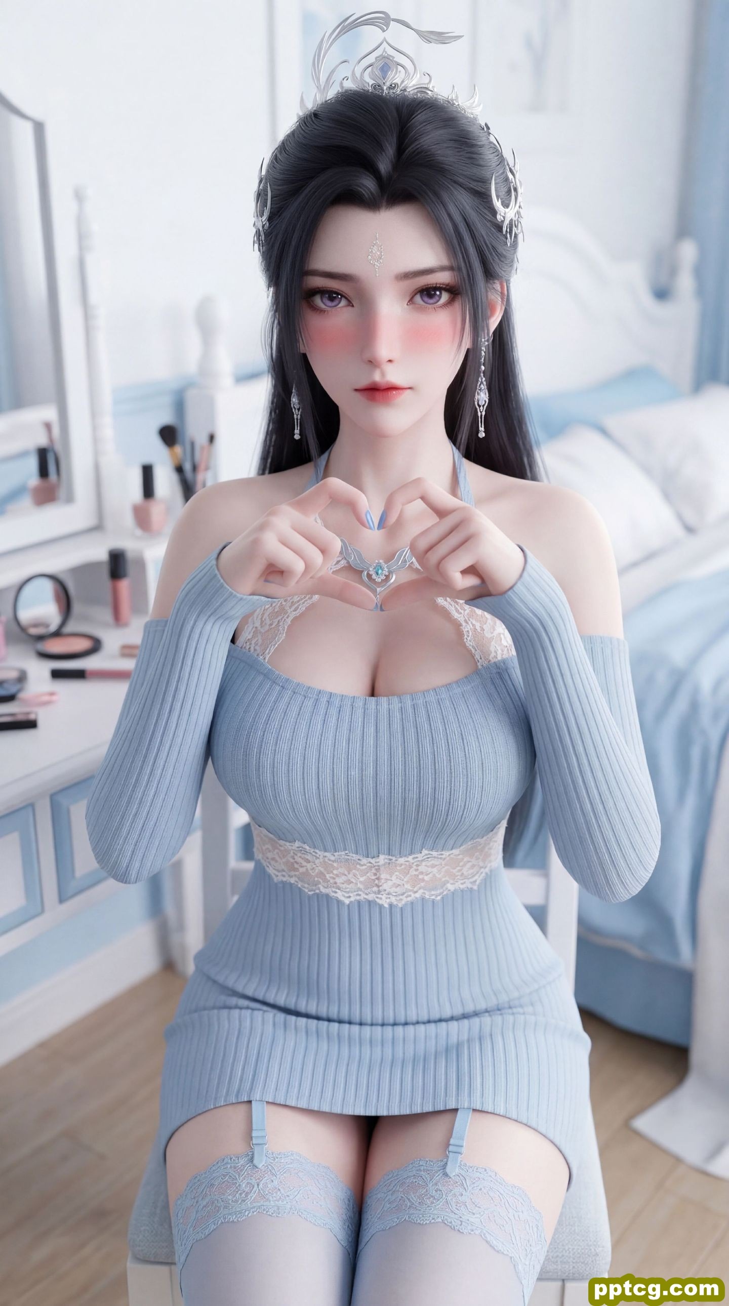 诛仙国漫女神陆雪琪 性感美女 动漫手机壁纸福利 4k超清 那一年的望月台，风动，心亦动