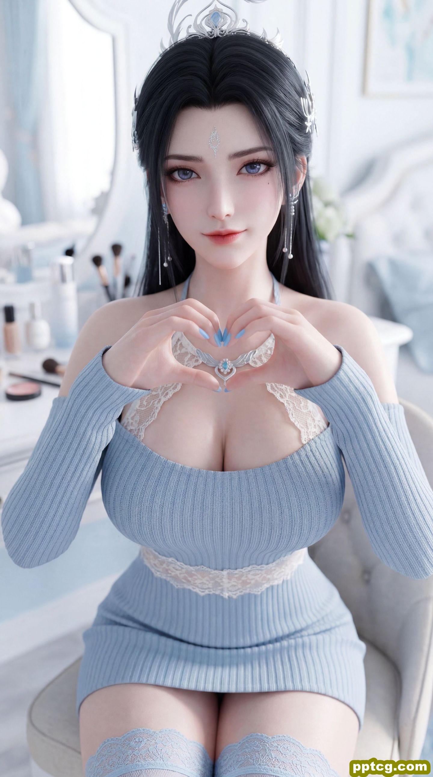 诛仙国漫女神陆雪琪 性感美女 动漫手机壁纸福利 4k超清 那一年的望月台，风动，心亦动