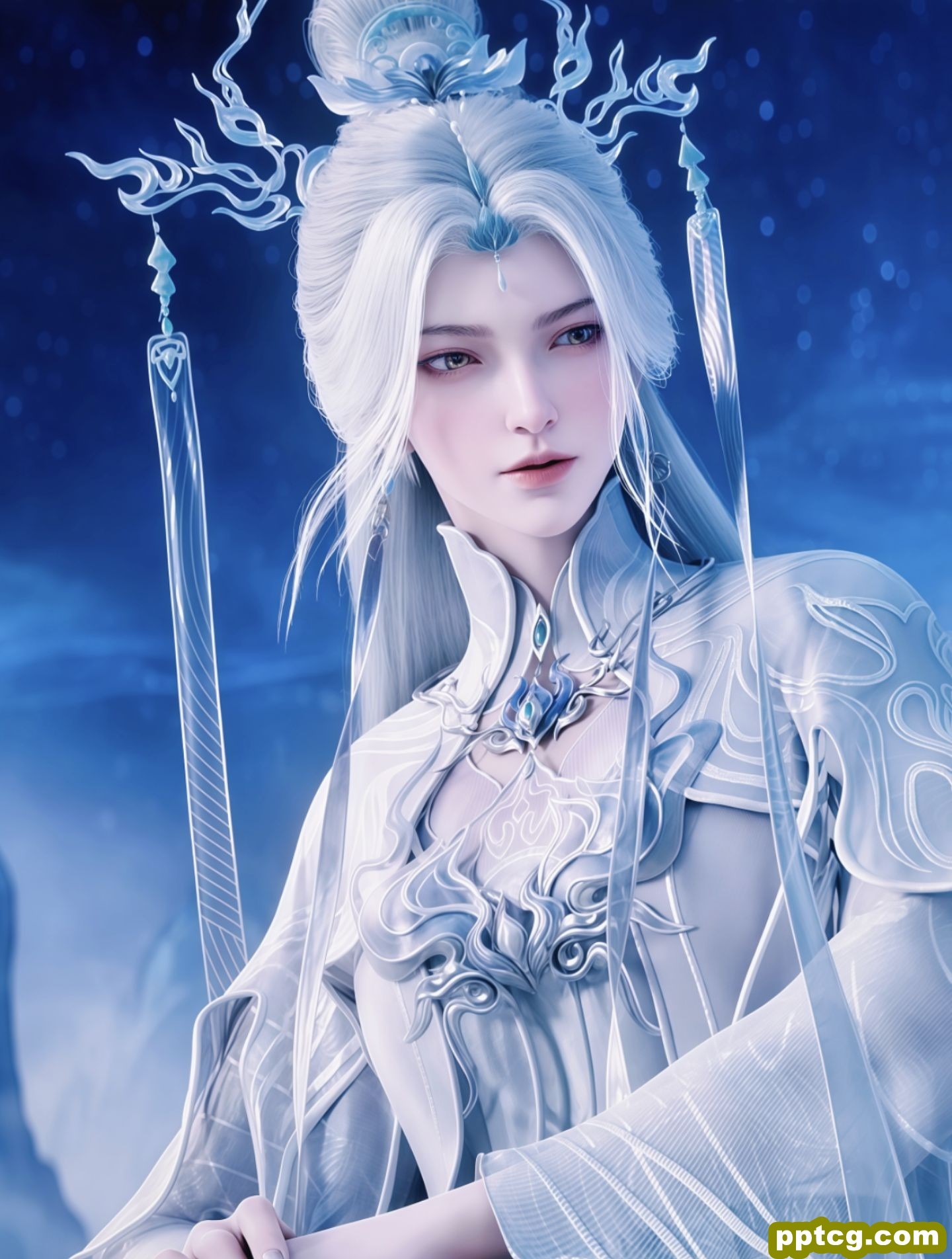 温柔漂亮剑妈新皮肤建模更加好看了 国漫女神 剑来第二季 超清壁纸