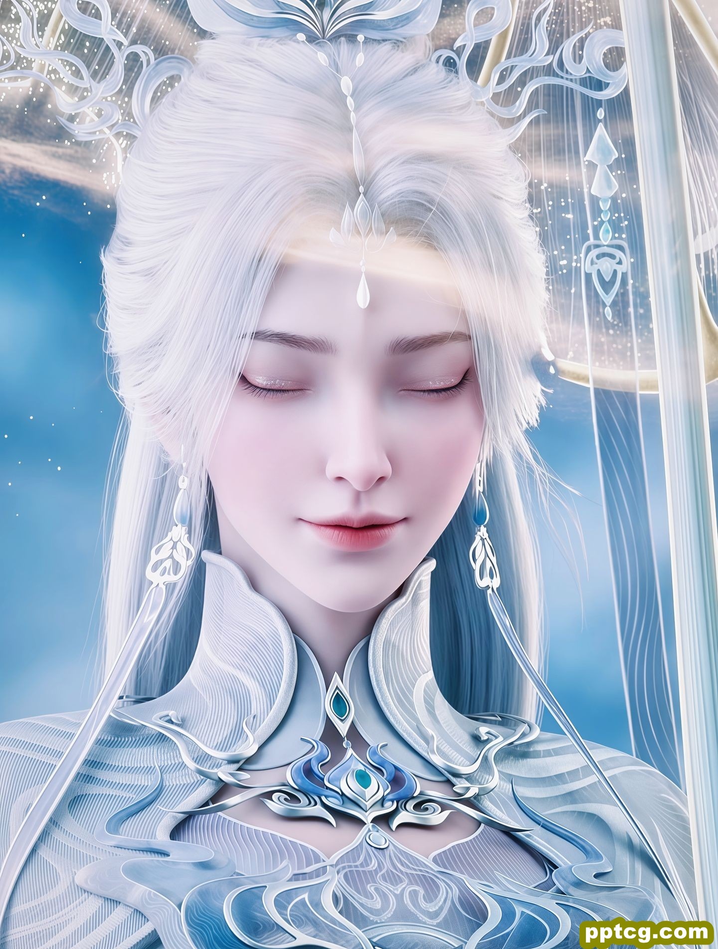 温柔漂亮剑妈新皮肤建模更加好看了 国漫女神 剑来第二季 超清壁纸