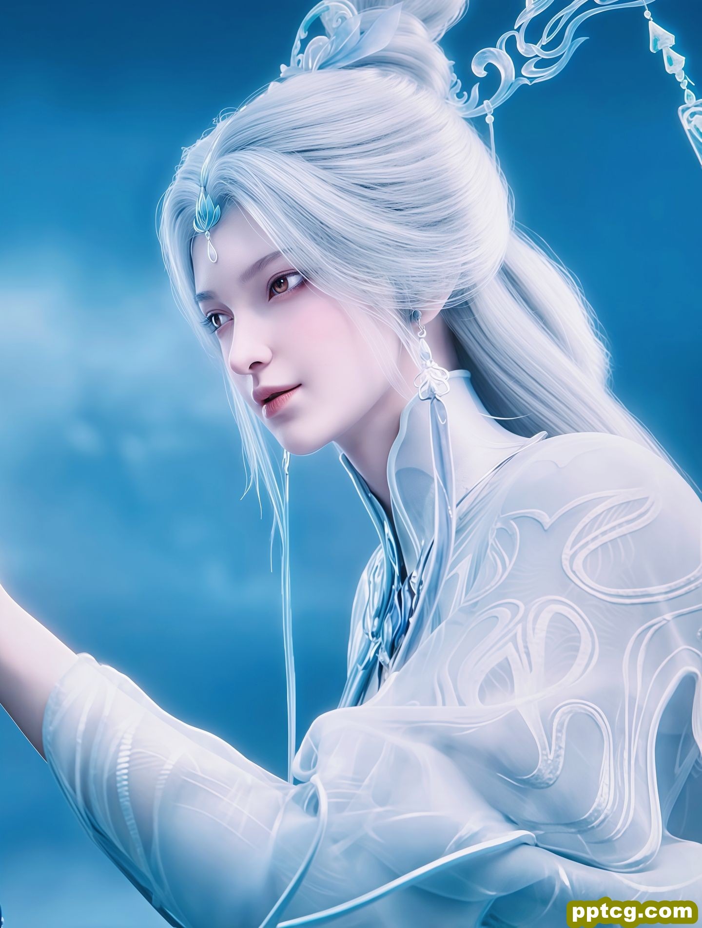 温柔漂亮剑妈新皮肤建模更加好看了 国漫女神 剑来第二季 超清壁纸