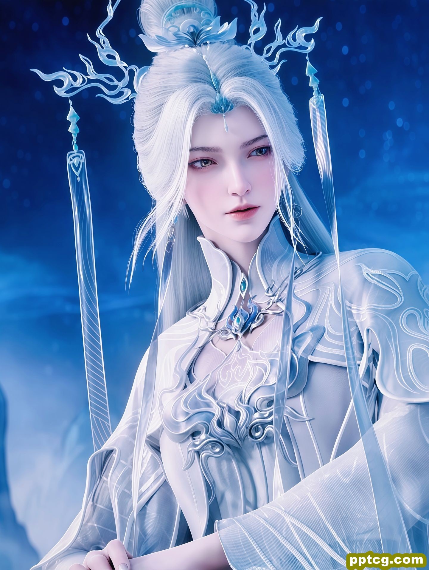 温柔漂亮剑妈新皮肤建模更加好看了 国漫女神 剑来第二季 超清壁纸