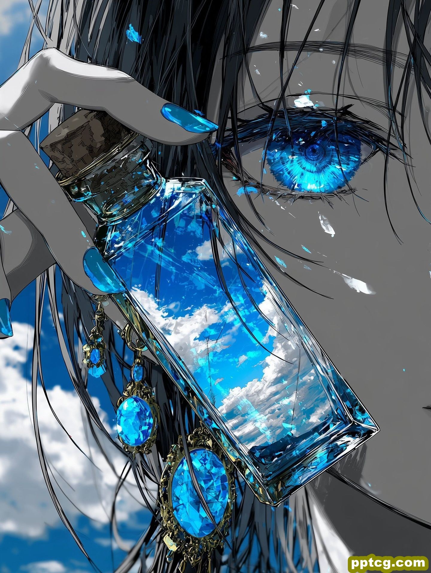 壁纸推荐 唯美充满生命力 二次元炫彩高清图片 眼睛