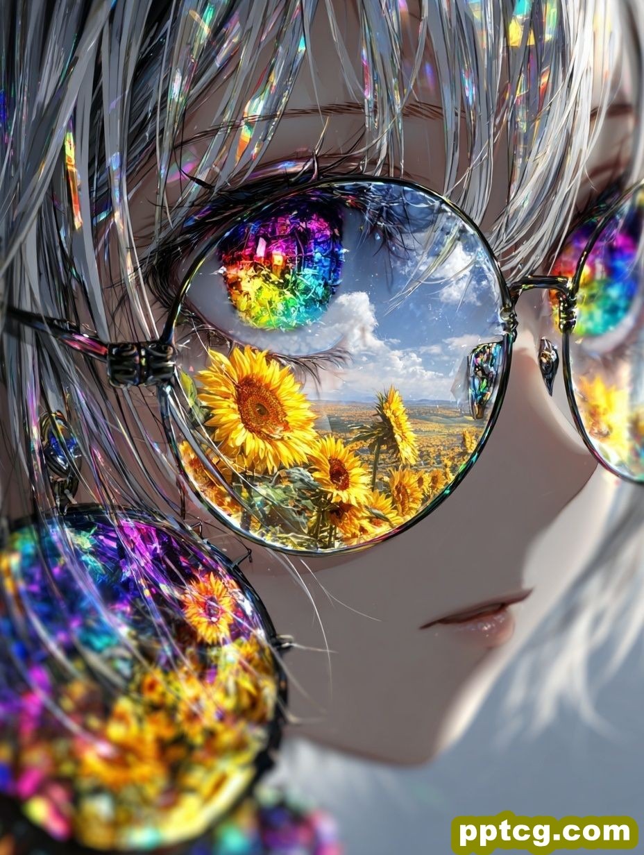 壁纸推荐 唯美充满生命力 二次元炫彩高清图片 眼睛