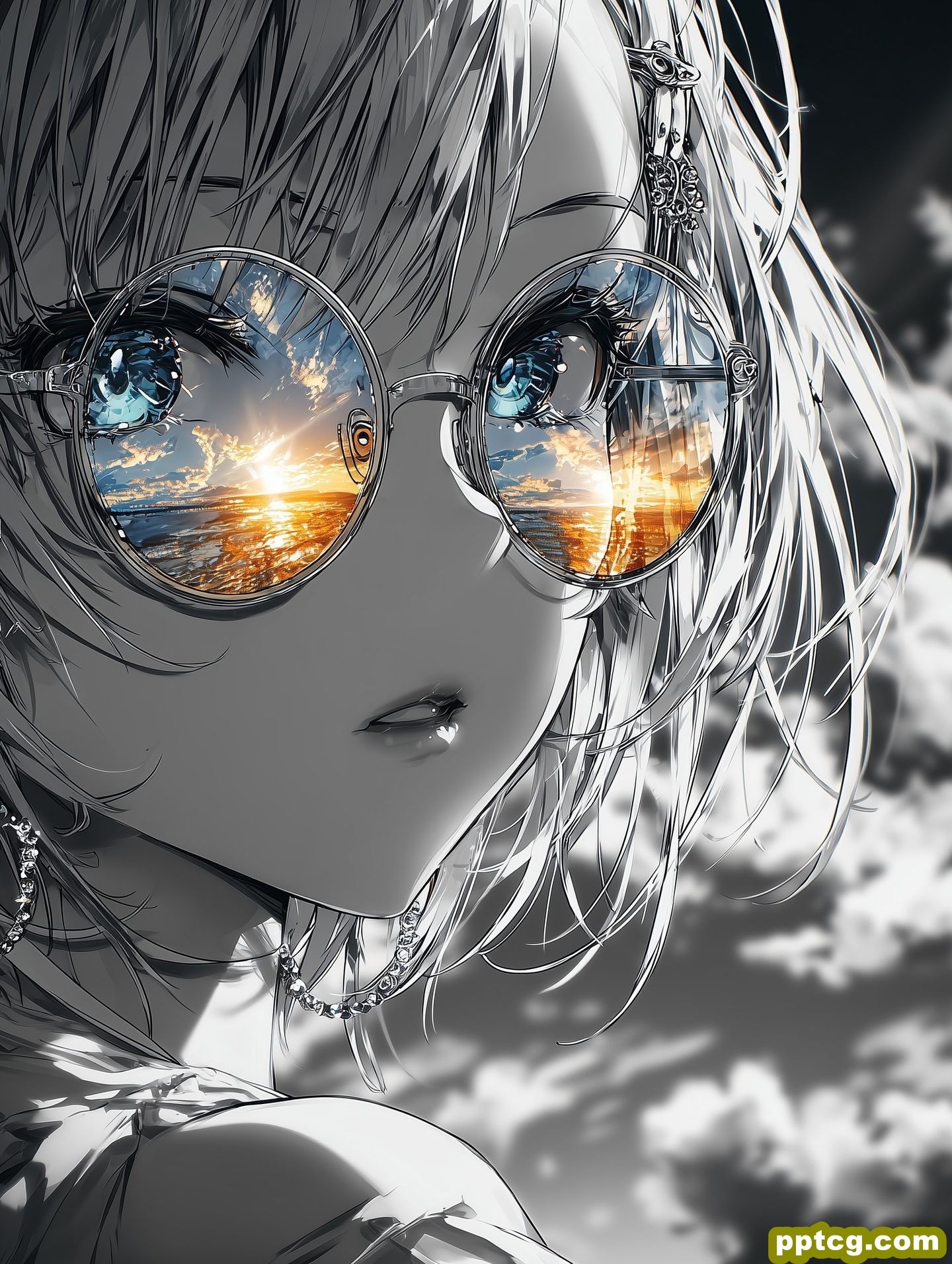 壁纸推荐 唯美充满生命力 二次元炫彩高清图片 眼睛