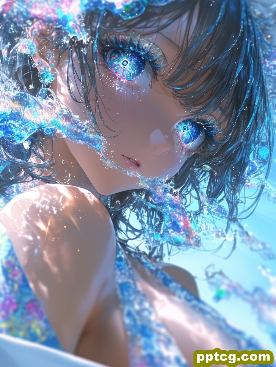 壁纸推荐 唯美充满生命力 二次元炫彩高清图片 眼睛