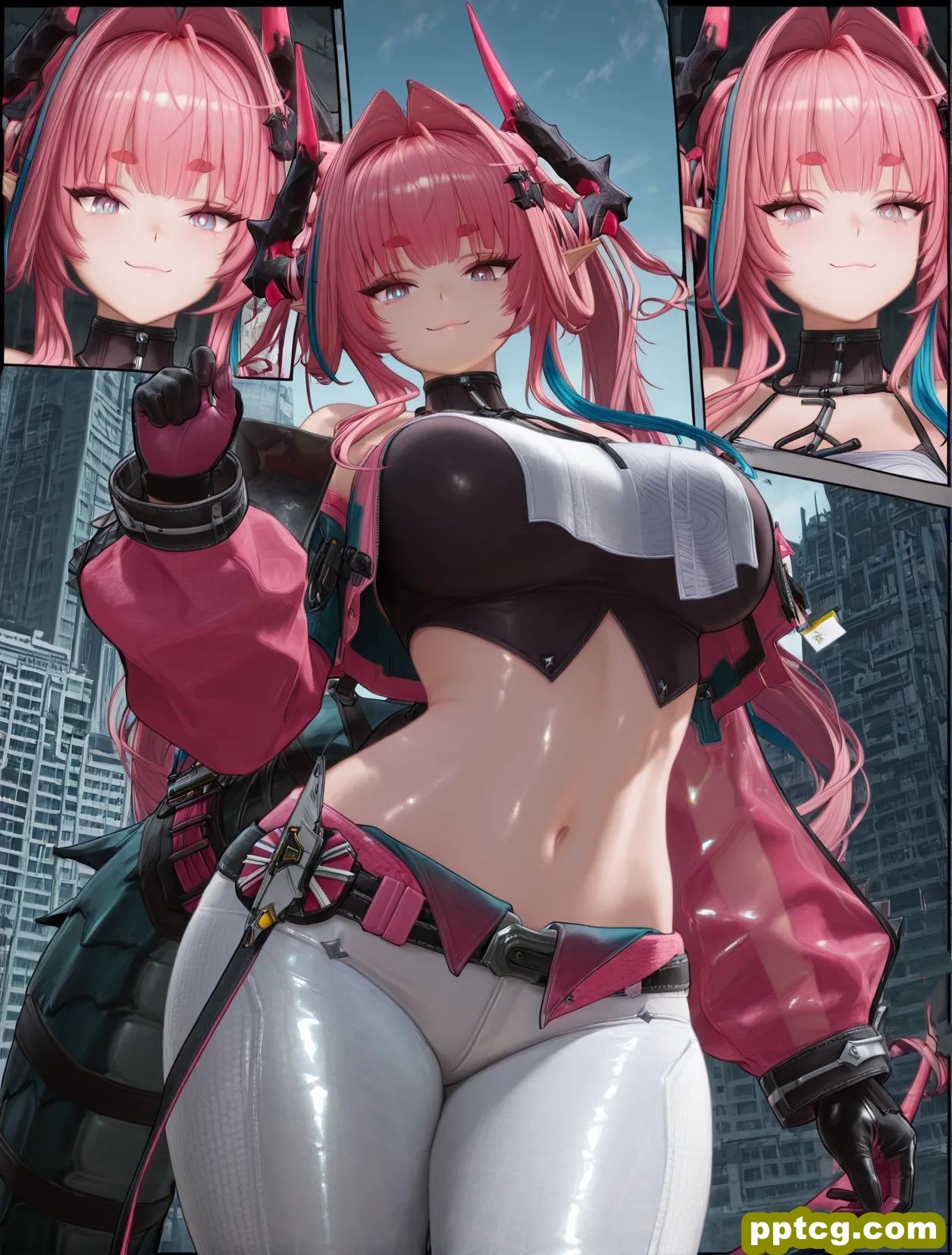 明日方舟终末地 伊冯壁纸 二次元游戏美图 性感福利