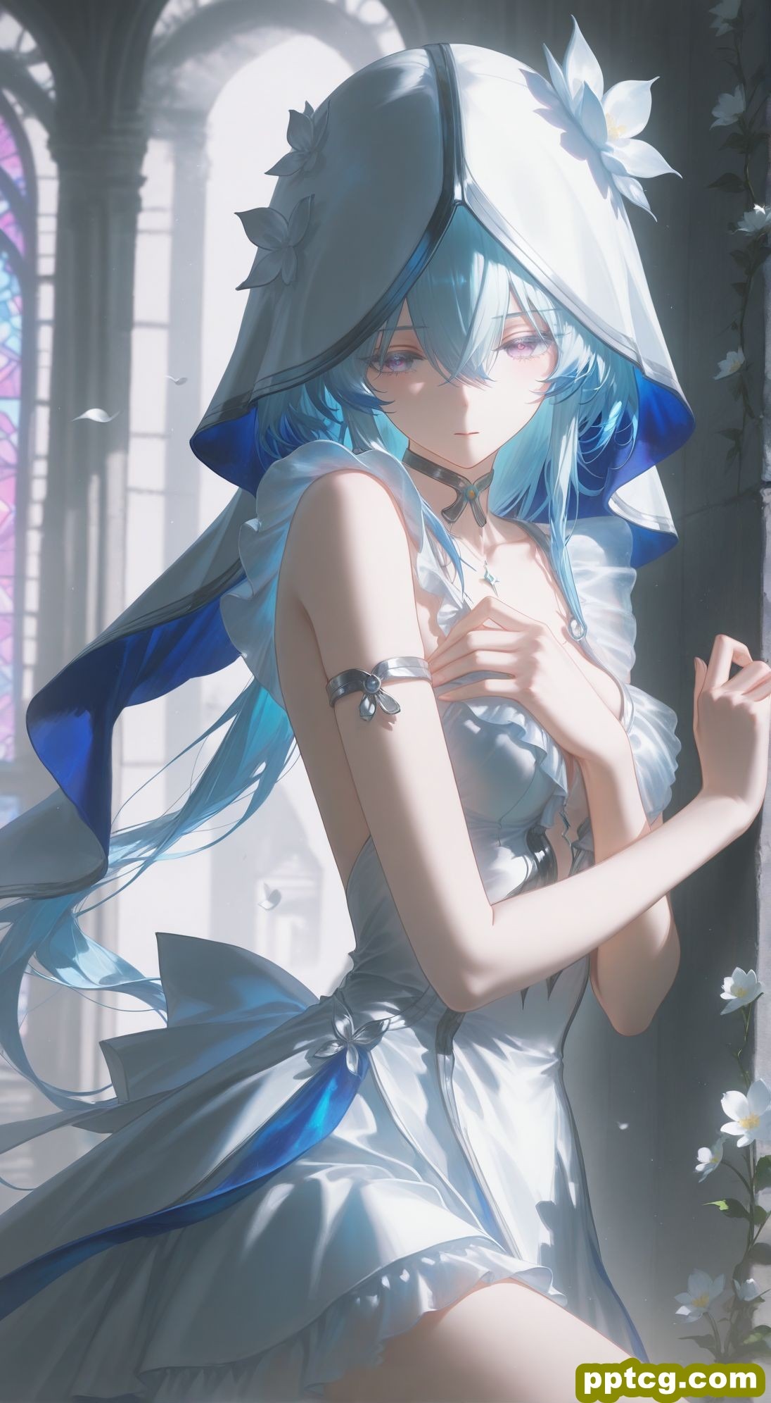 黑海岸最忧郁的蝶 鸣潮守岸人 唯美柔感风 二次元游戏角色人物美图