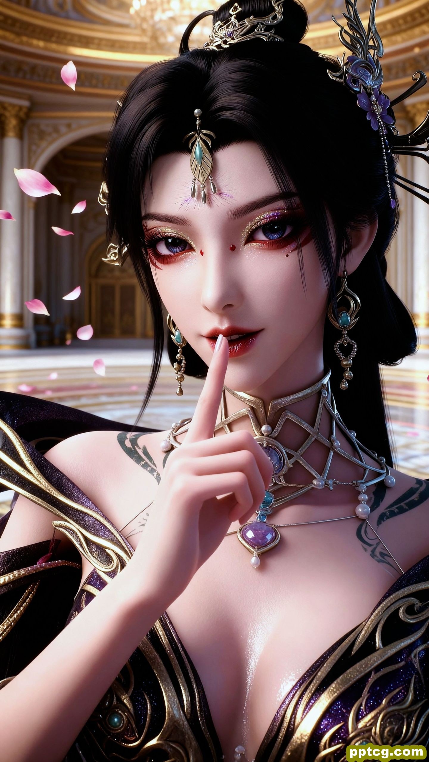 古佩儿 动漫动画百炼成神 国漫女神美女 超高清手机背景壁纸图片-皮皮兔动漫